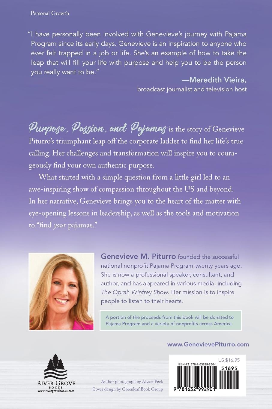 Rückseitencover Purpose, Passion, and Pajamas