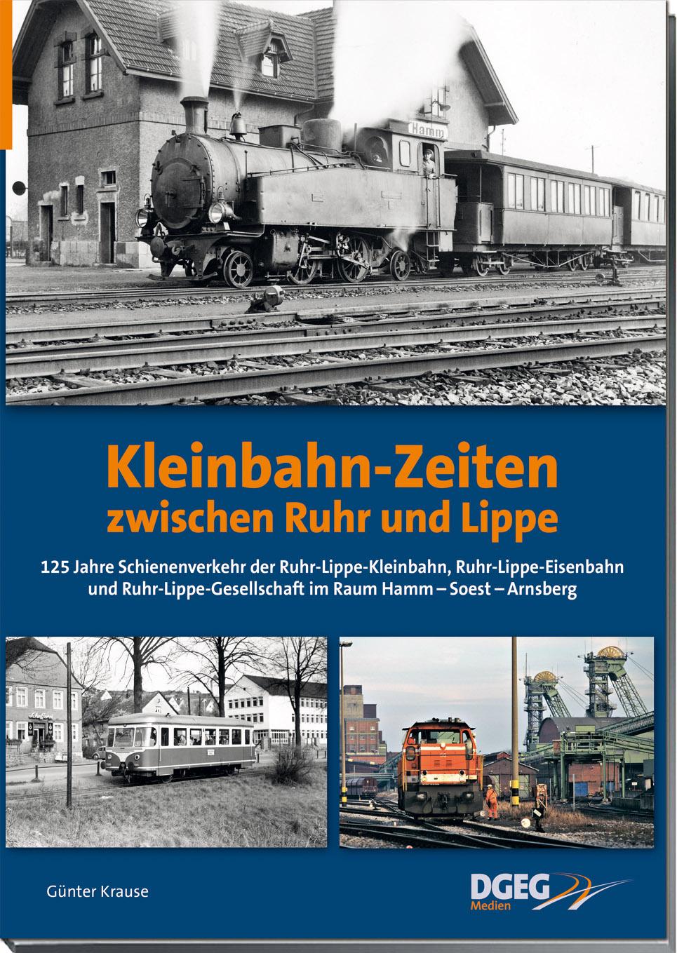 Vorderes Coverbild Kleinbahn-Zeiten zwischen Ruhr und Lippe