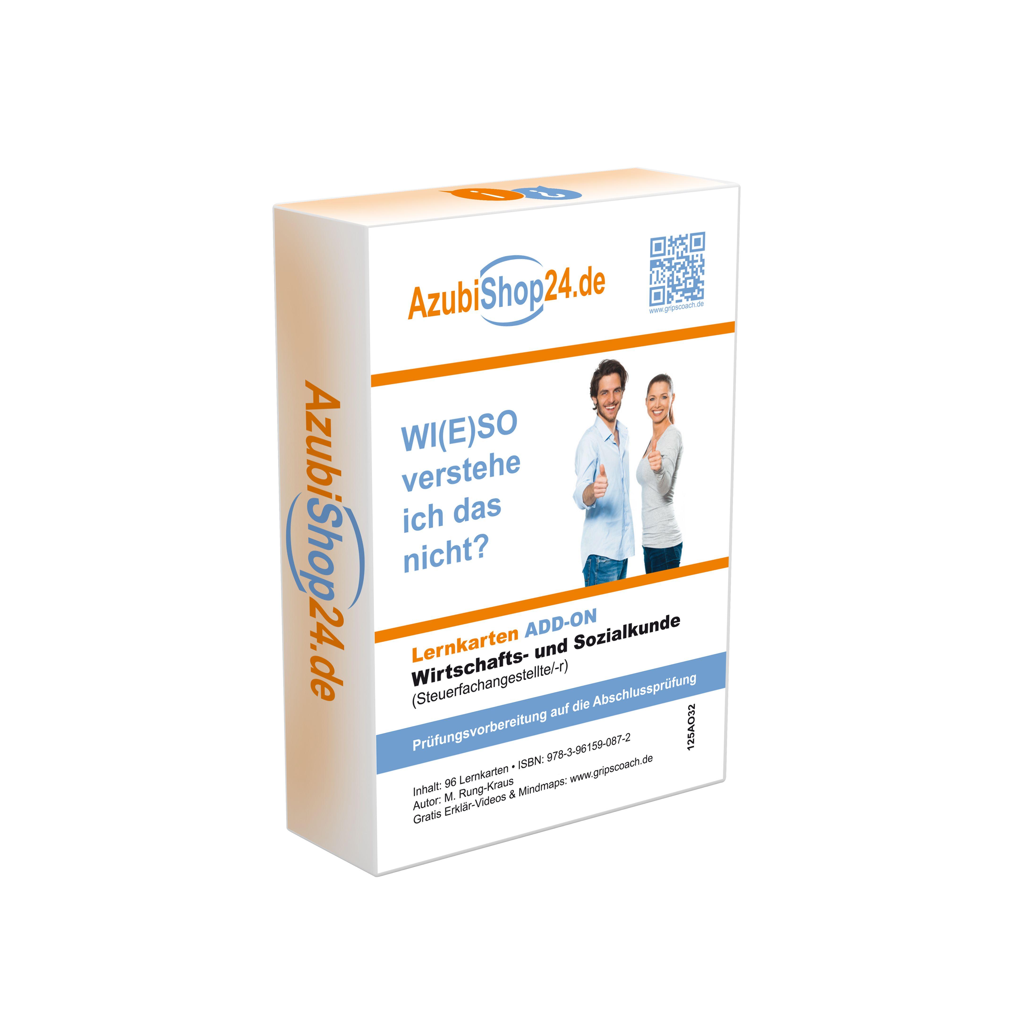 Beispielinhalt (Bild) Maxi-Paket Lernkarten Steuerfachangestellte / Steuerfachangestellter