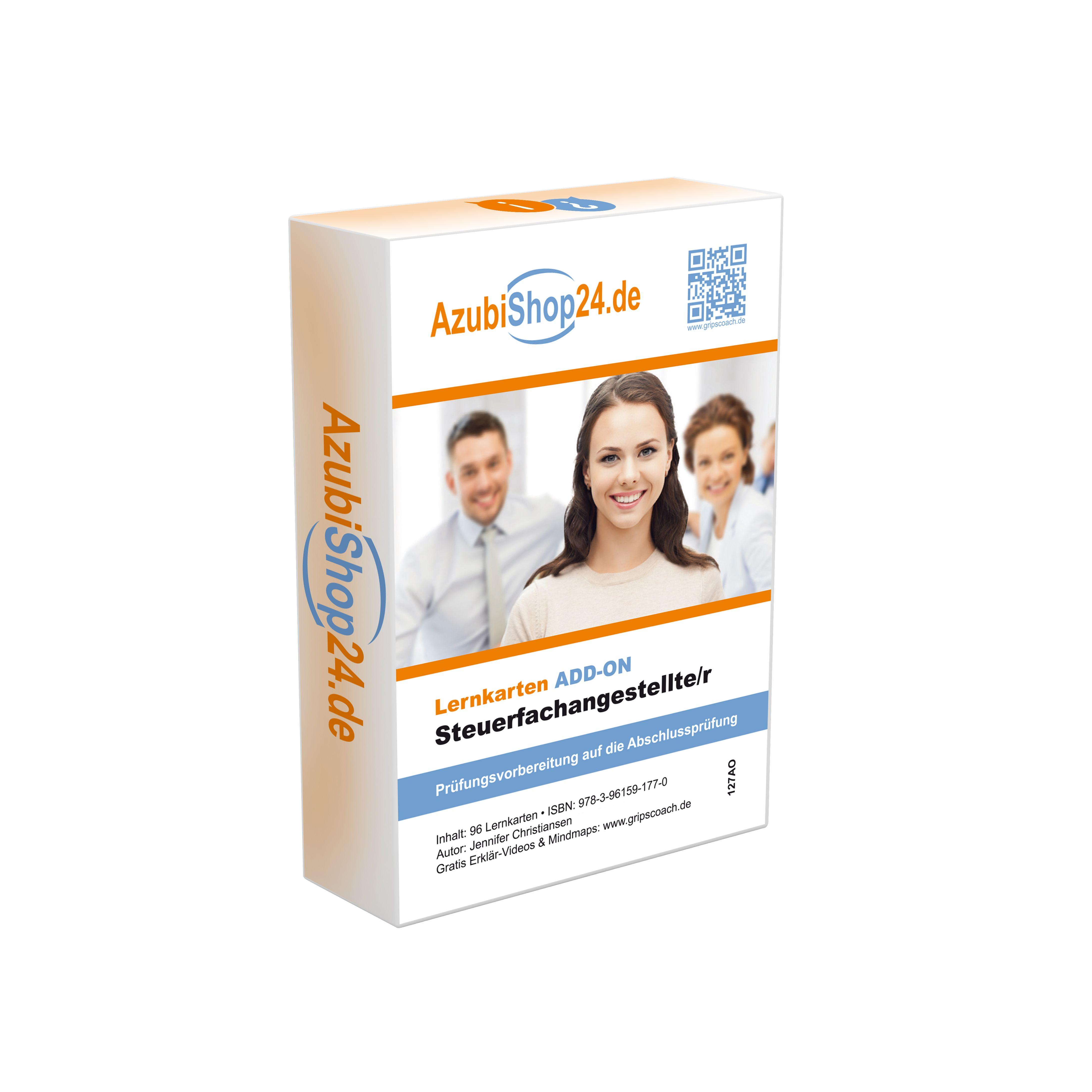 Beispielinhalt (Bild) Maxi-Paket Lernkarten Steuerfachangestellte / Steuerfachangestellter