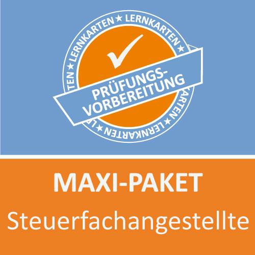 Vorderes Coverbild Maxi-Paket Lernkarten Steuerfachangestellte / Steuerfachangestellter