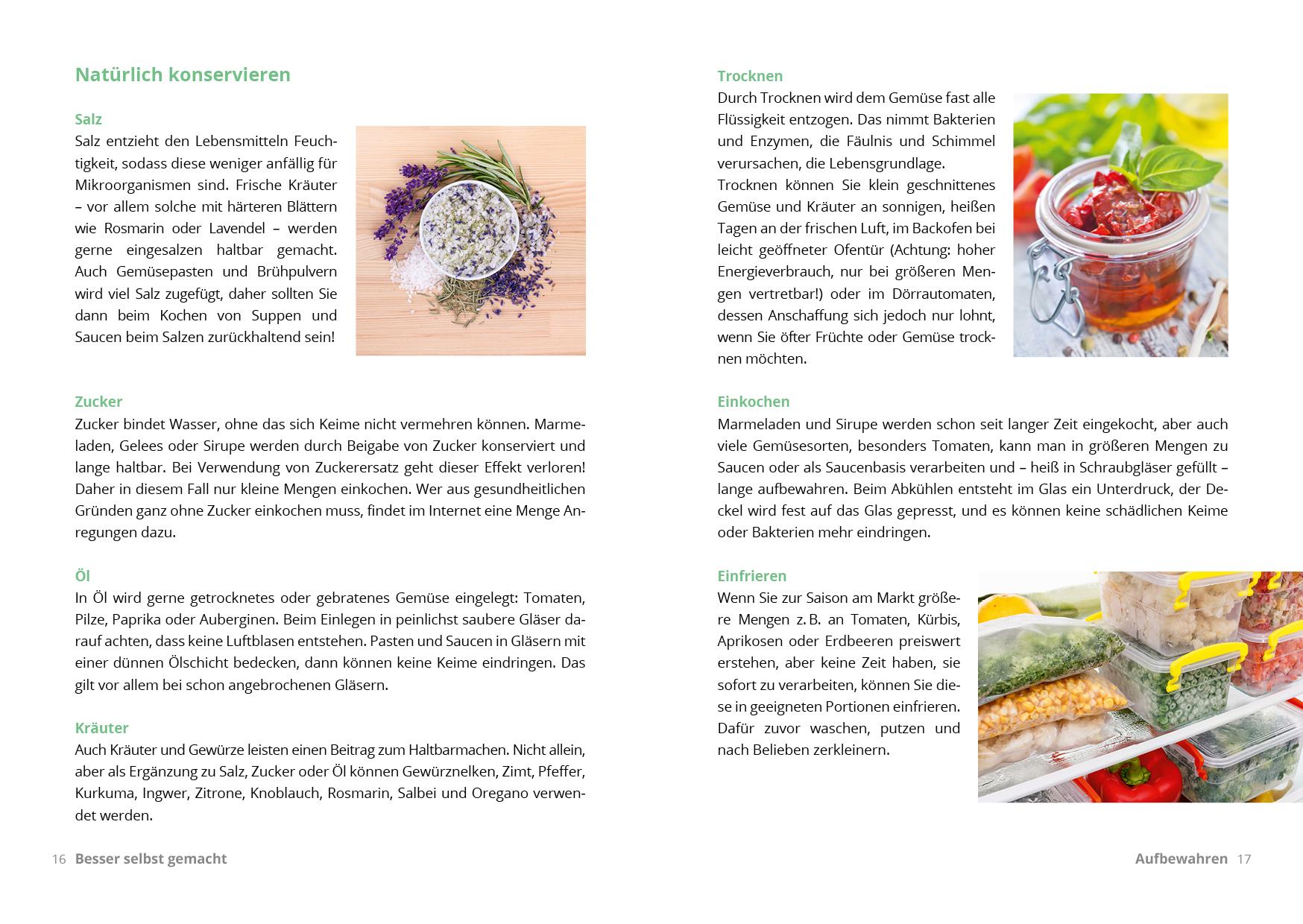 Beispielinhalt (Bild) Besser selbst gemacht