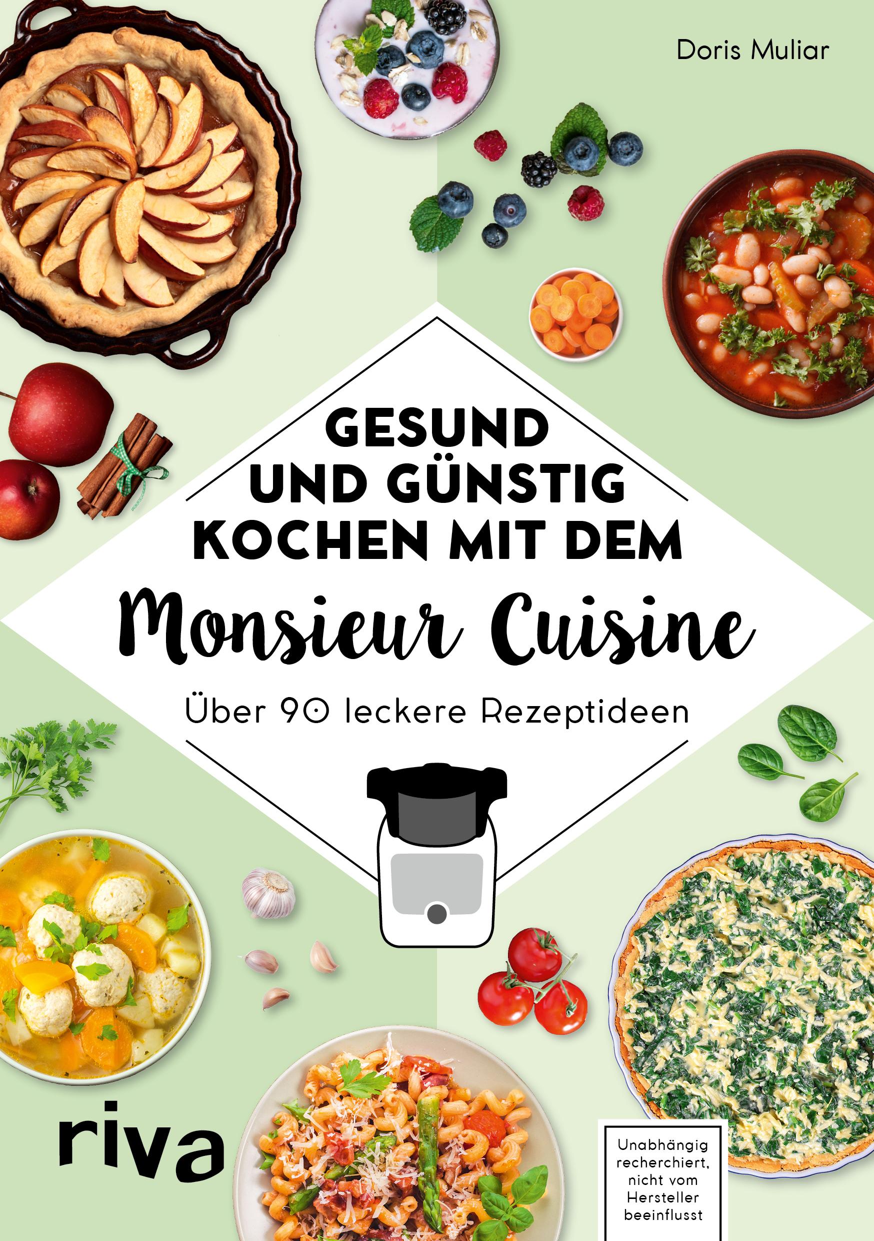 Vorderes Coverbild Gesund und günstig kochen mit dem Monsieur Cuisine