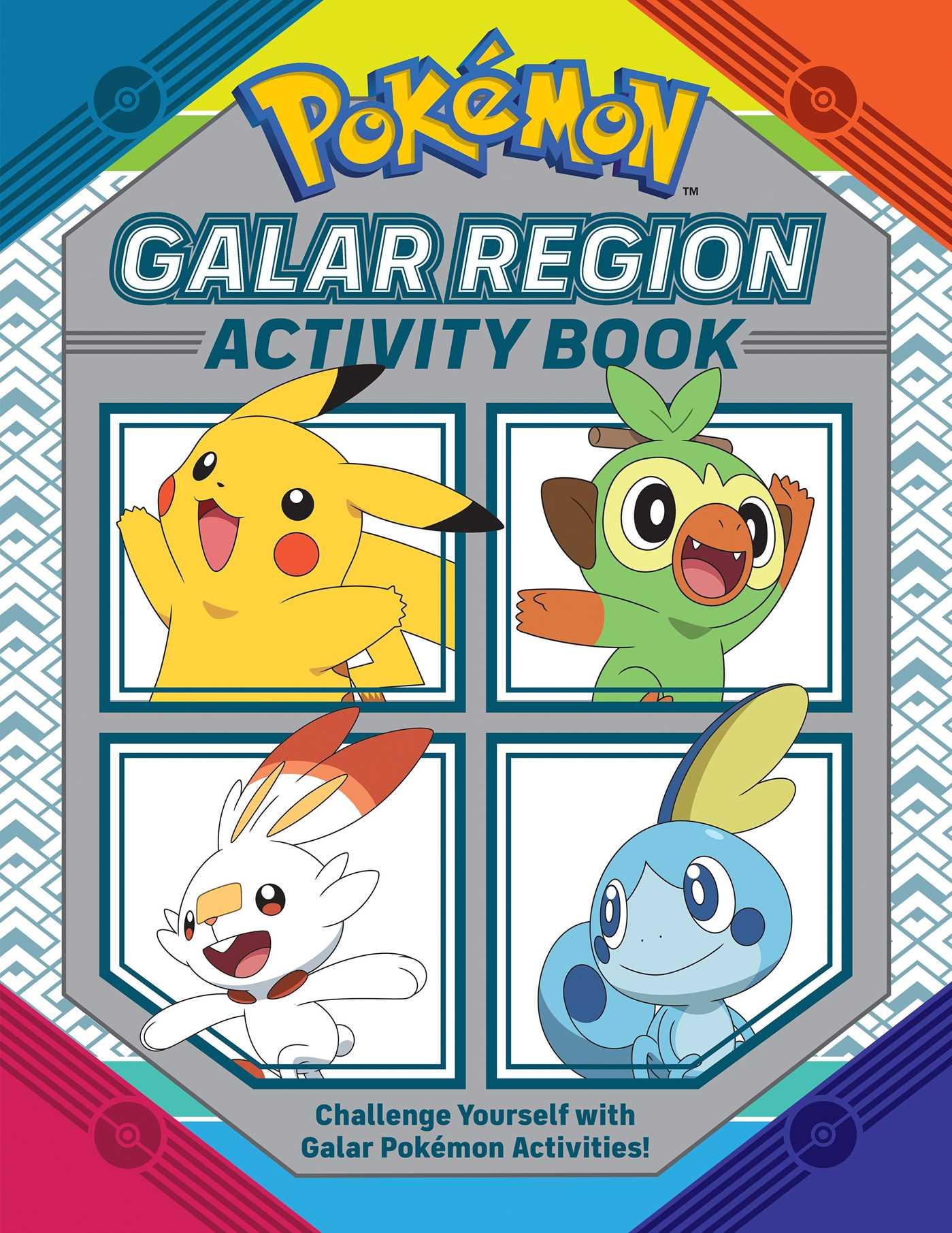 Vorderes Coverbild Pokemon Official Galar Region Activity Book
