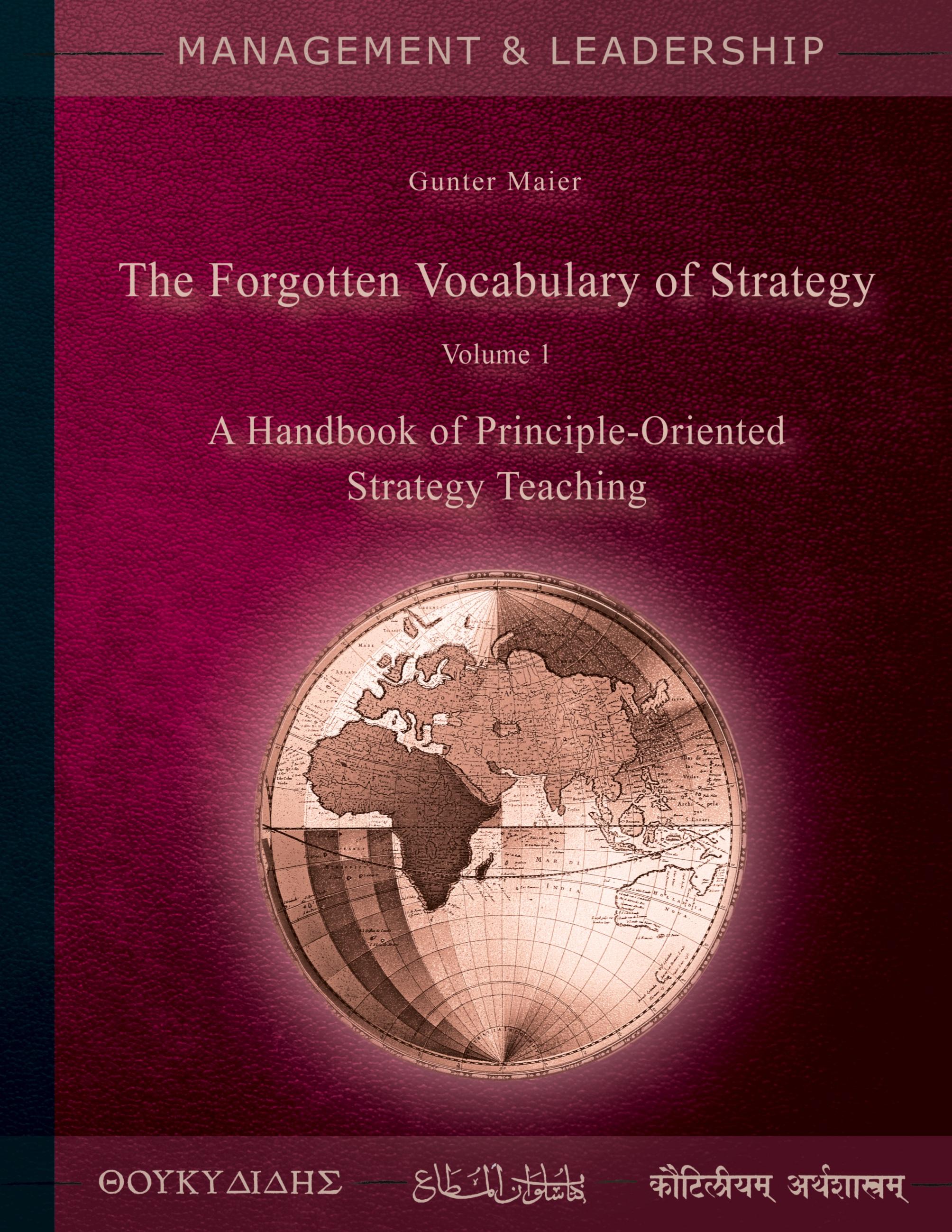 Vorderes Coverbild The Forgotten Vocabulary of Strategy Vol.1