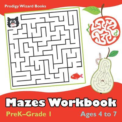 Vorderes Coverbild Mazes Workbook PreK-Grade 1 - Ages 4 to 7
