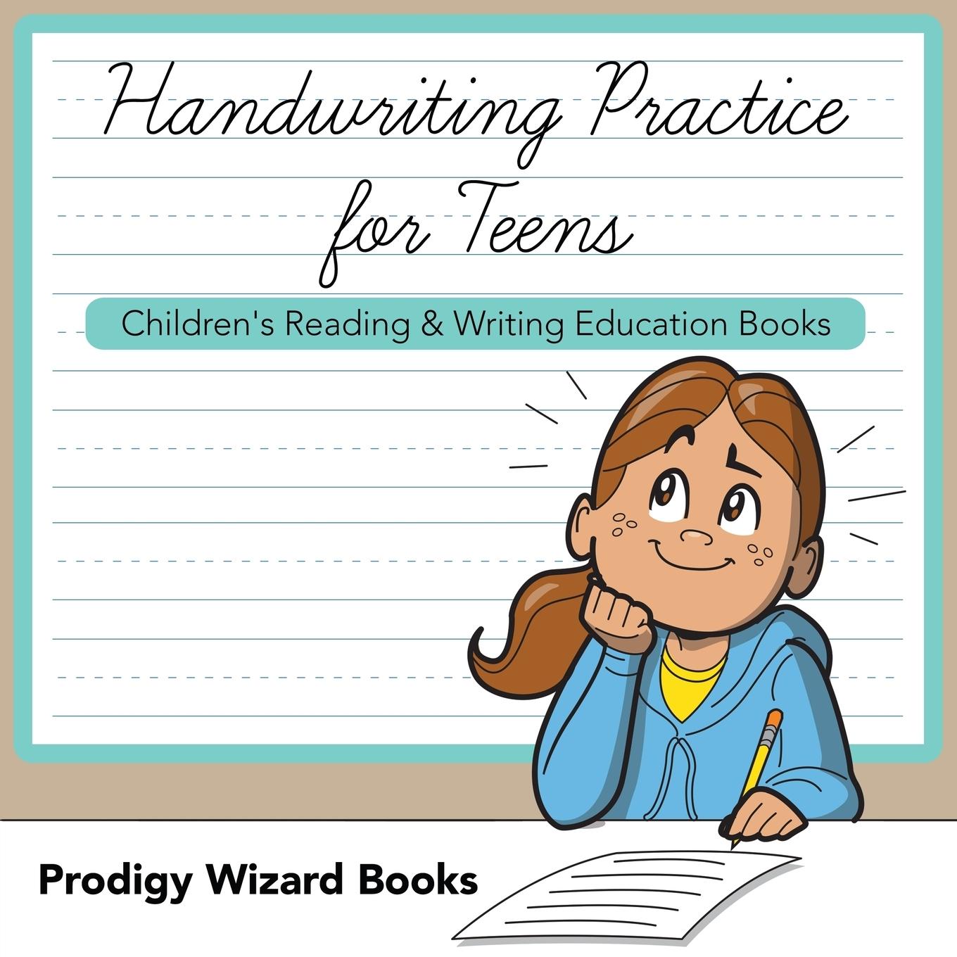 Vorderes Coverbild Handwriting Practice for Teens: Children's Reading & Writing Education Books
