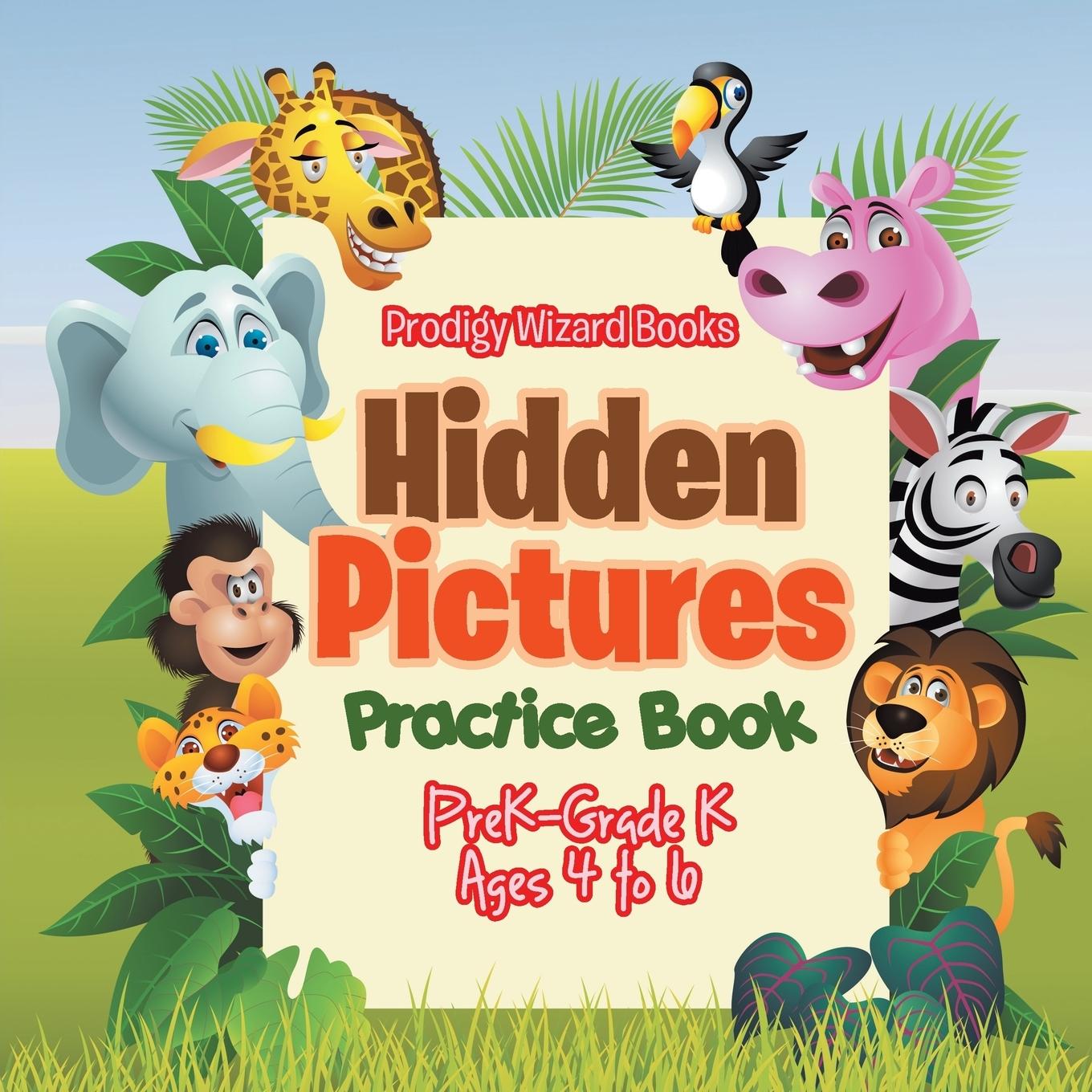 Vorderes Coverbild Hidden Pictures Practice Book PreK-Grade K - Ages 4 to 6