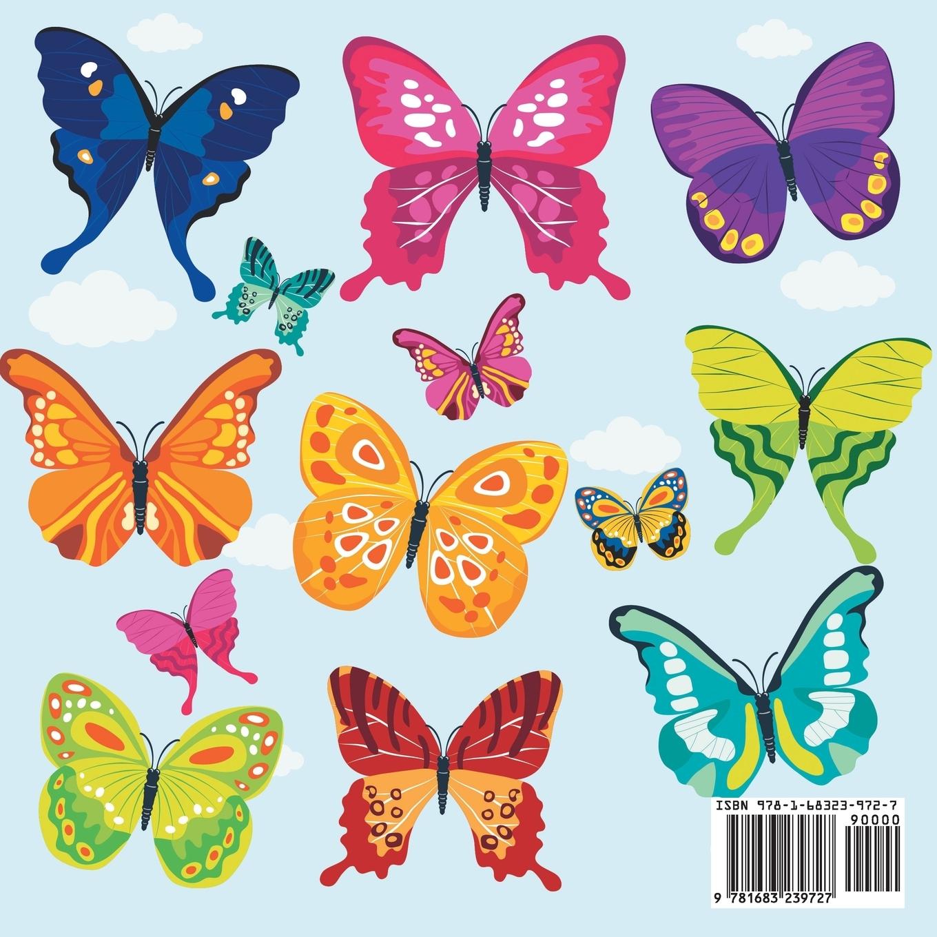 Rückseitencover Famous Butterfly Species: From Yellowtail to Viceroy - Science for Kids (Lepidopterology) - Children's Biological Science of Butterflies Books