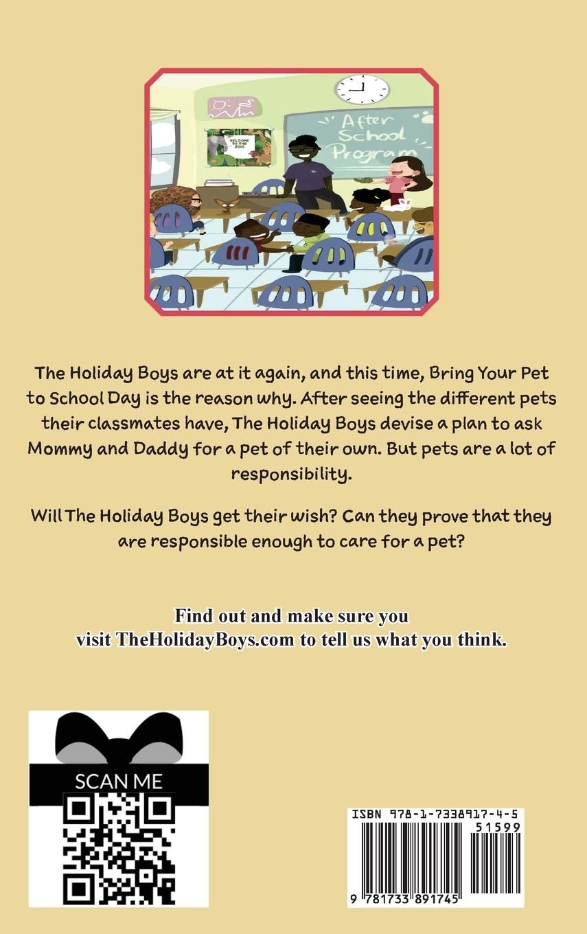 Rückseitencover The Holiday Boys Learn Responsibility