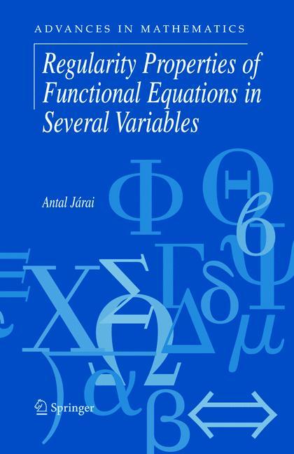 Vorderes Coverbild Regularity Properties of Functional Equations in Several Variables