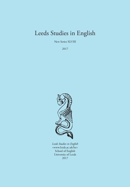Vorderes Coverbild Leeds Studies in English 2017