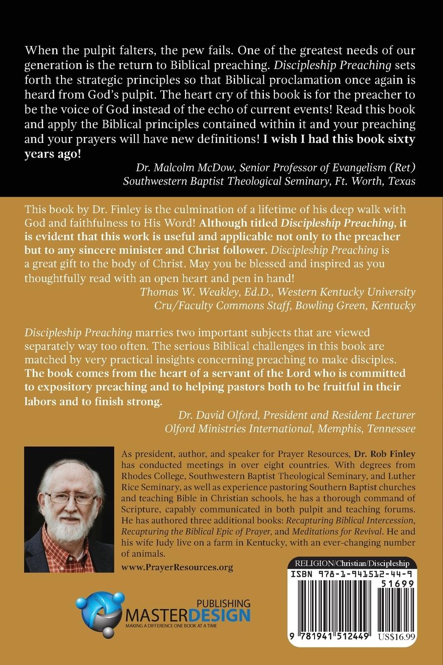 Rückseitencover Discipleship Preaching