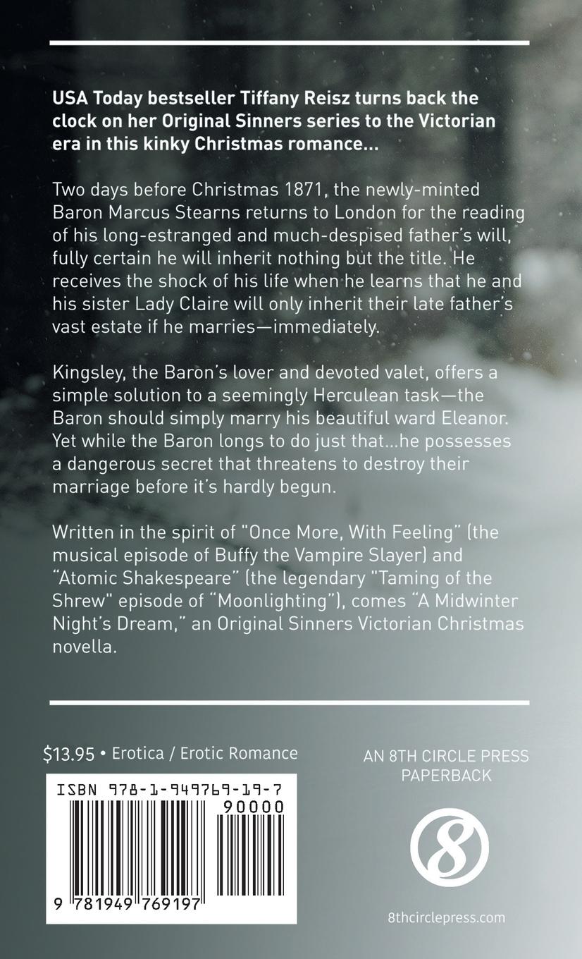 Rückseitencover A Midwinter Night's Dream