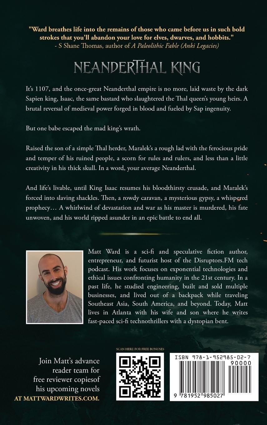 Rückseitencover Neanderthal King