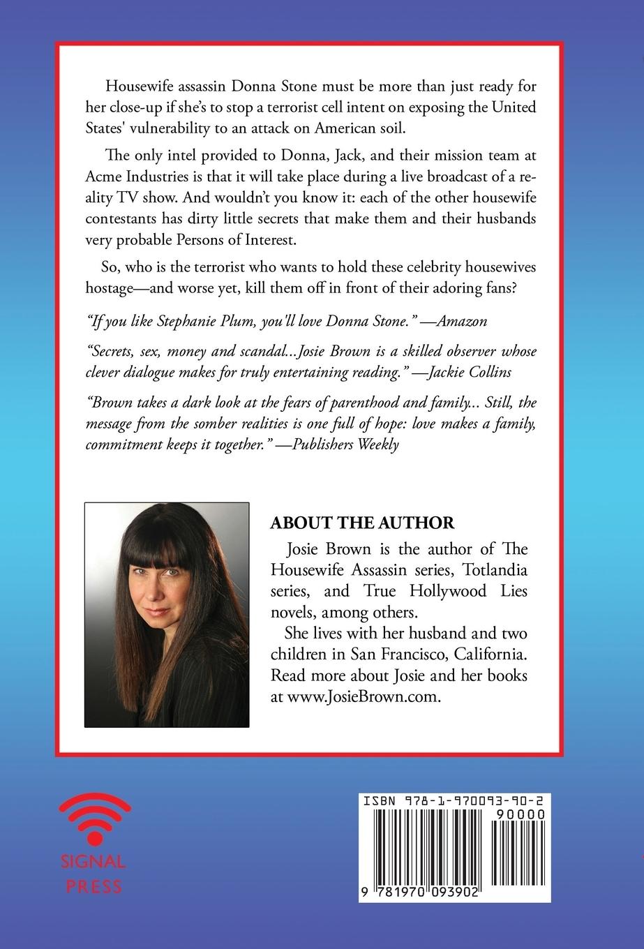 Rückseitencover The Housewife Assassin's Terrorist TV Guide