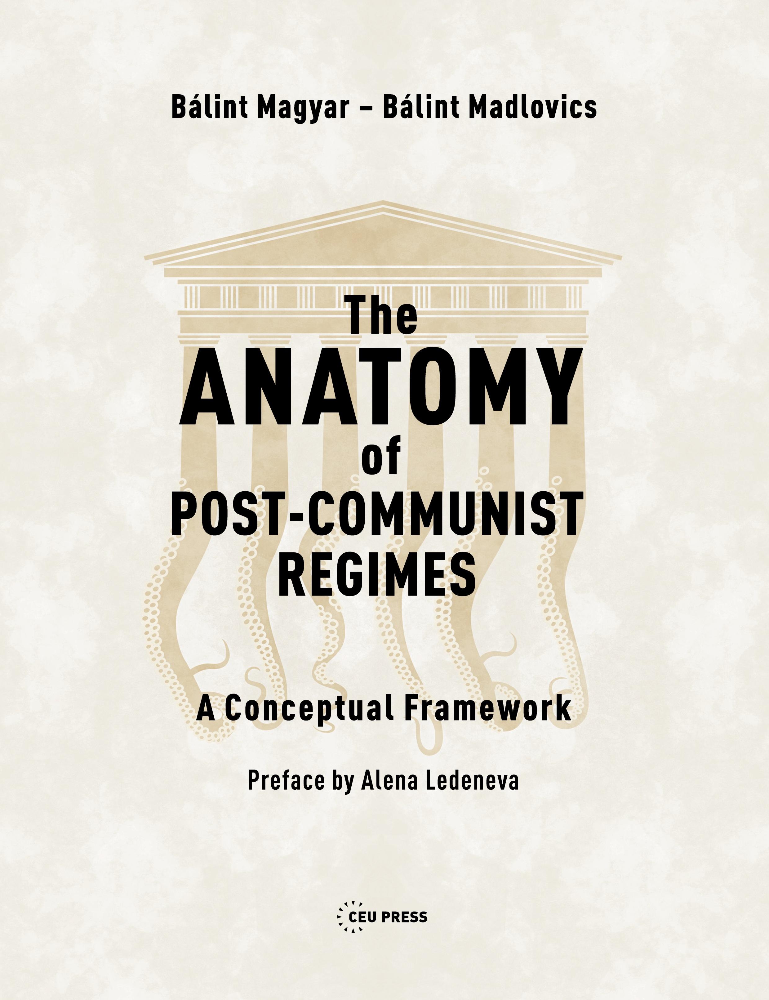 Vorderes Coverbild The Anatomy of Post-Communist Regimes
