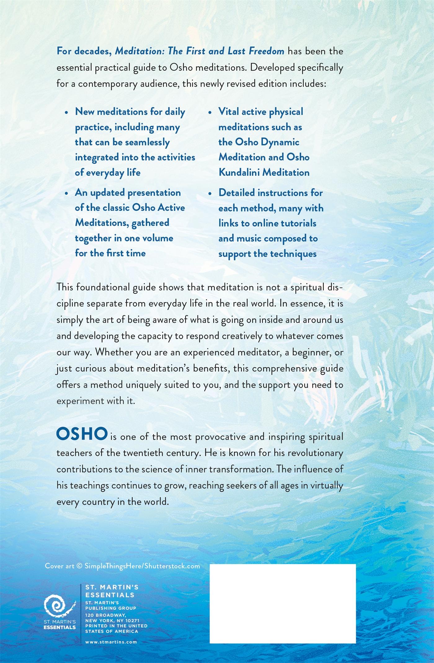 Rückseitencover Meditation