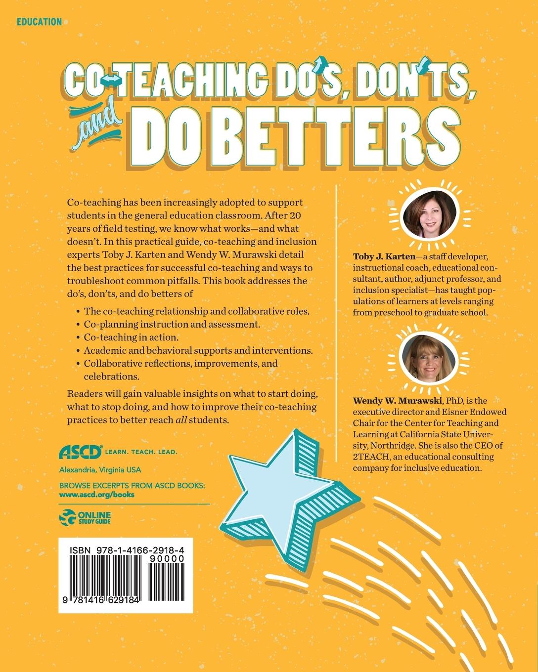 Rückseitencover Co-Teaching Do's, Don'ts, and Do Betters