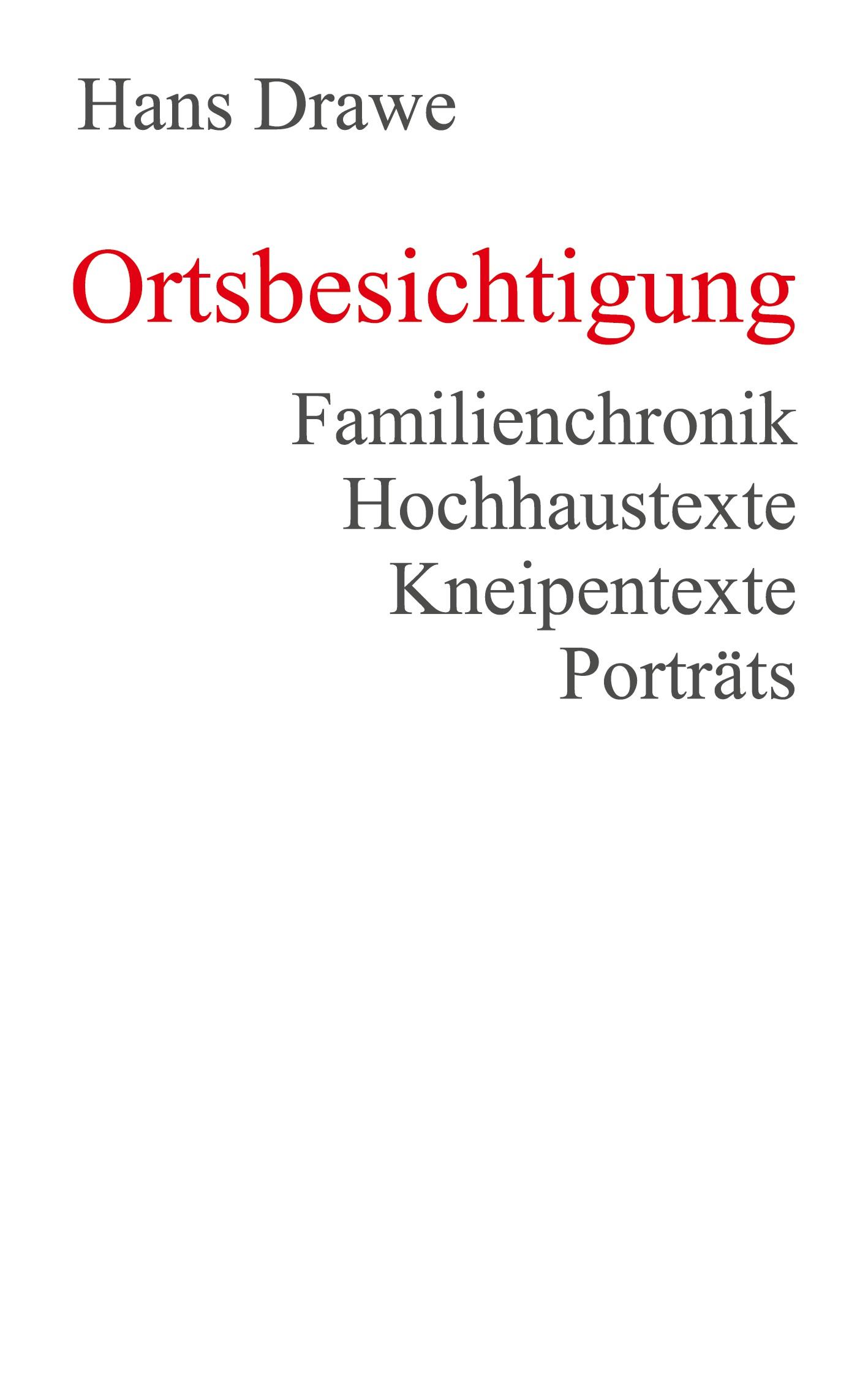Vorderes Coverbild Ortsbesichtigung