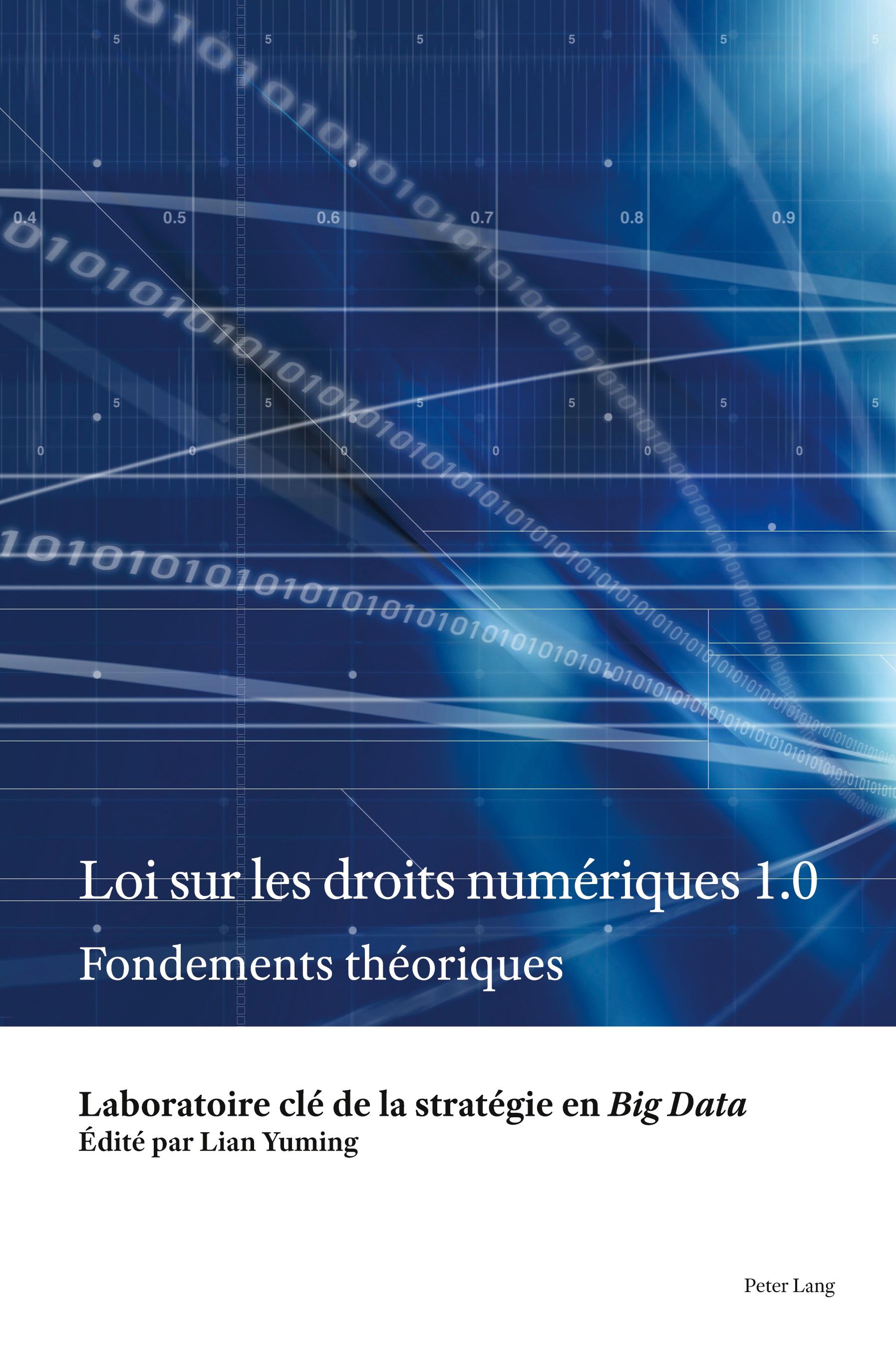 Vorderes Coverbild Loi sur les droits numériques 1.0