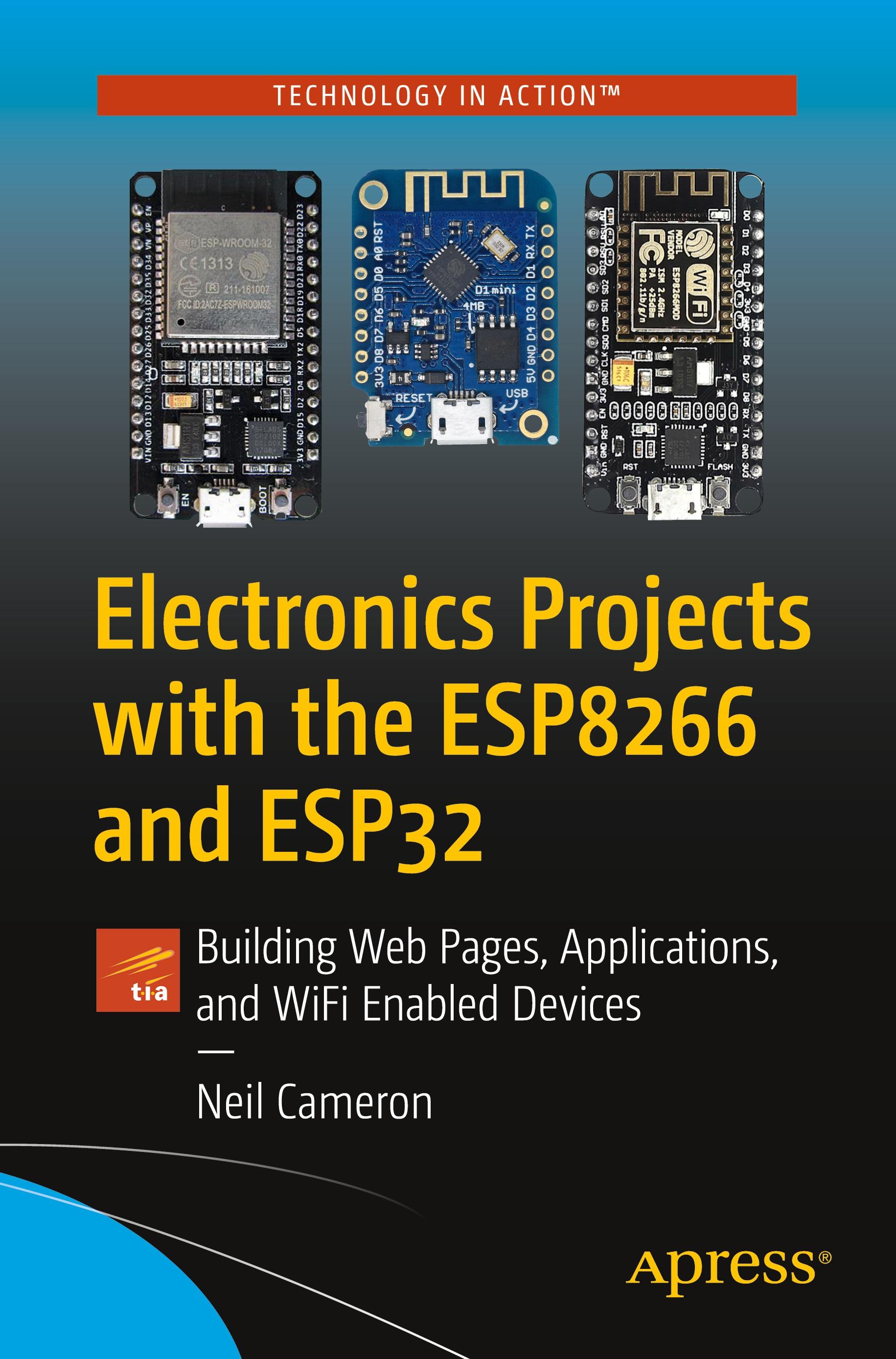 Vorderes Coverbild Electronics Projects with the Esp8266 and Esp32