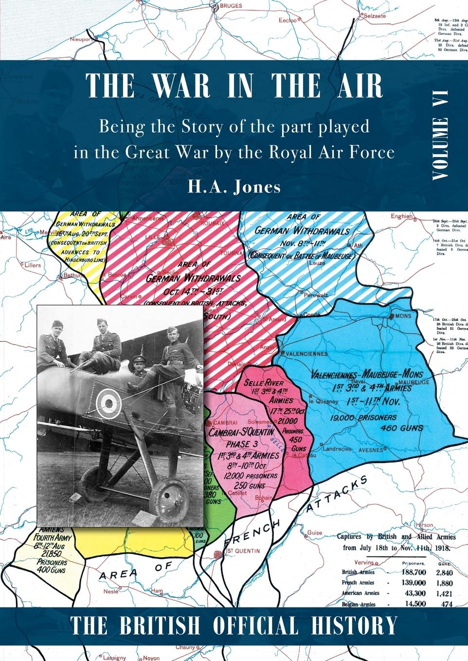 Vorderes Coverbild War in the Air. Being the Story of the part played in the Great War by the Royal Air Force