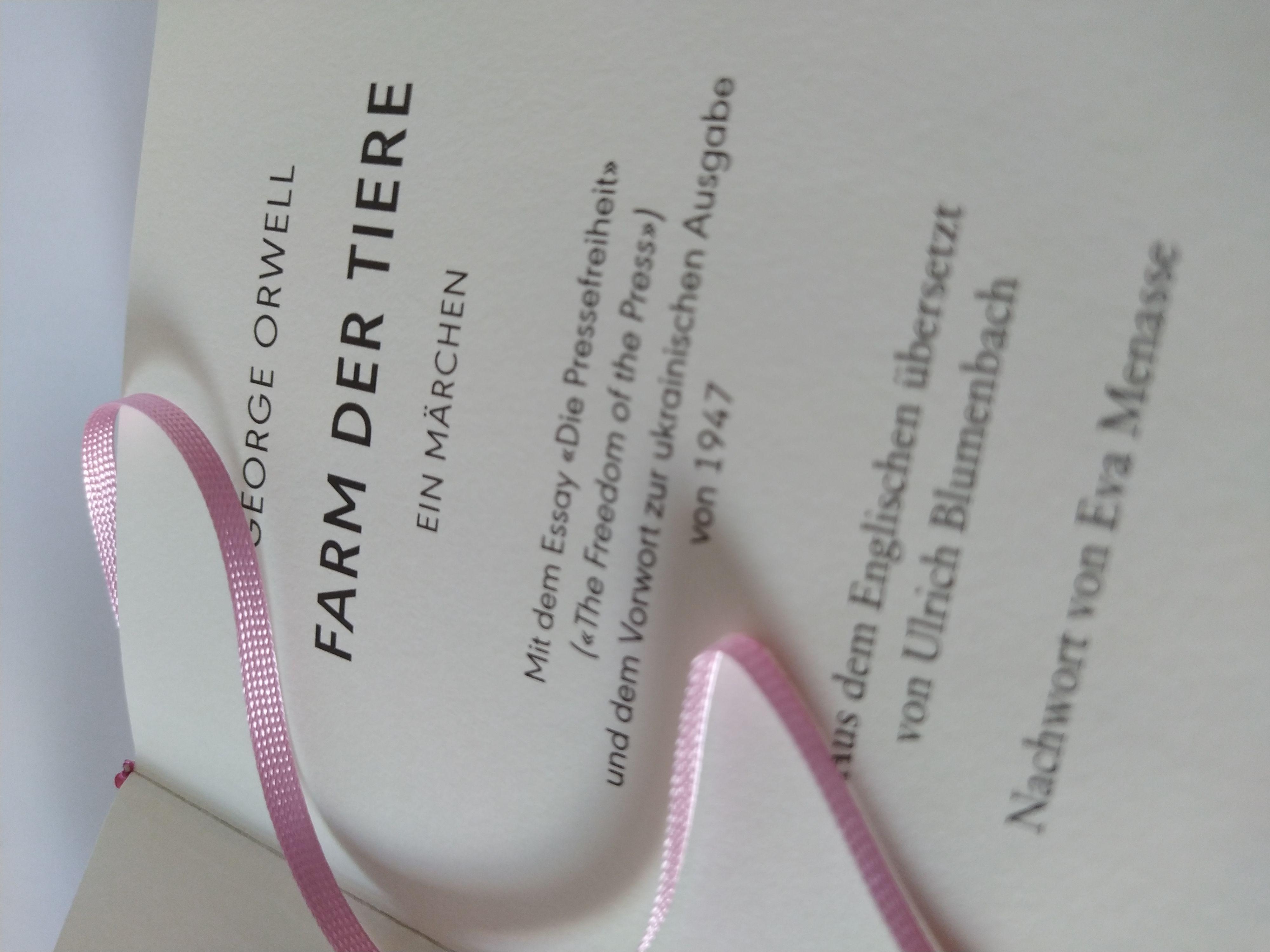 Beispielinhalt (Bild) Farm der Tiere