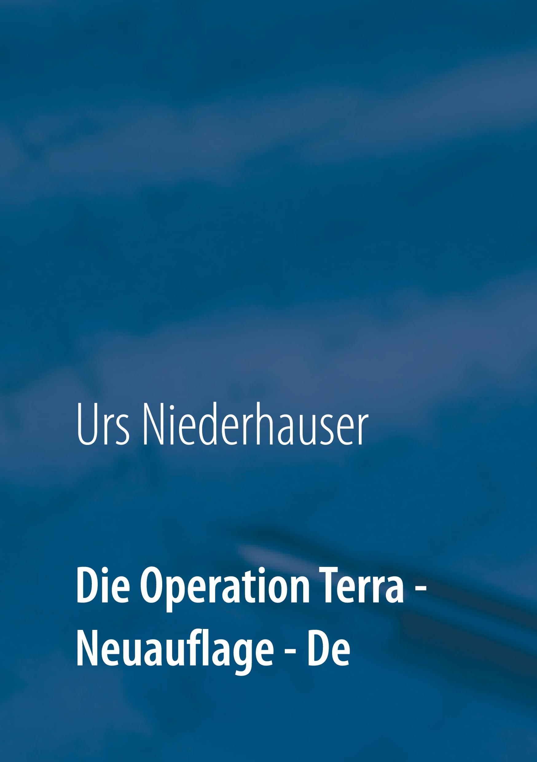 Vorderes Coverbild Die Operation Terra