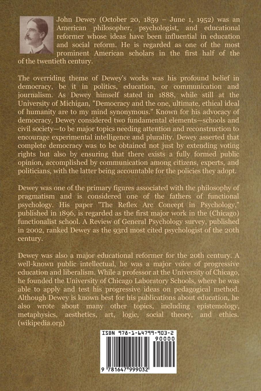 Rückseitencover How We Think