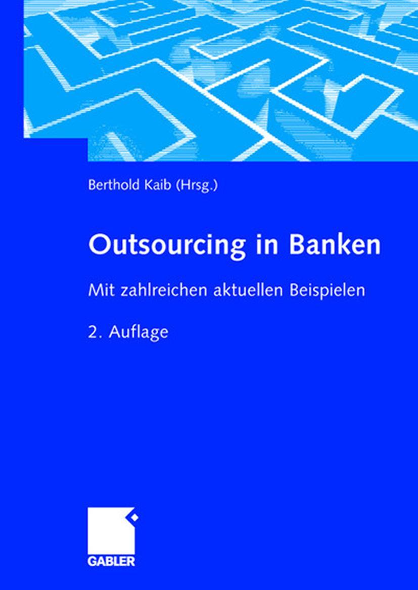 Vorderes Coverbild Outsourcing in Banken