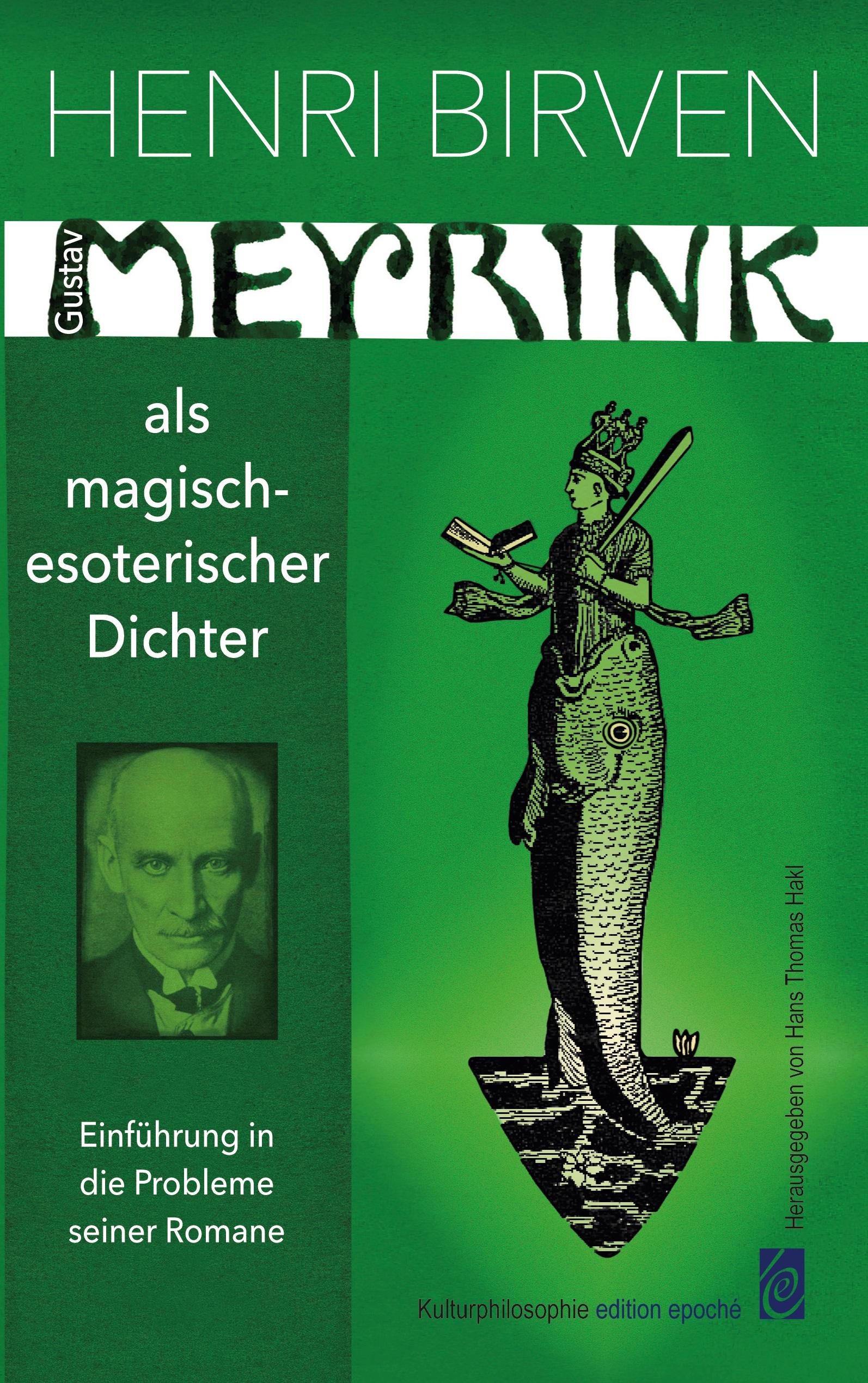Vorderes Coverbild Gustav Meyrink als magisch-esoterischer Dichter