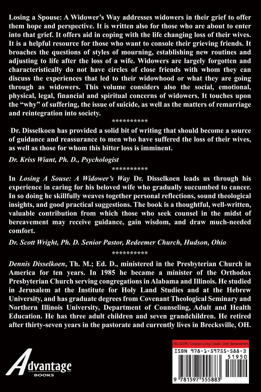 Rückseitencover Losing A Spouse