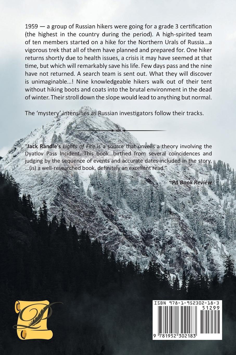 Rückseitencover Lights of Fire