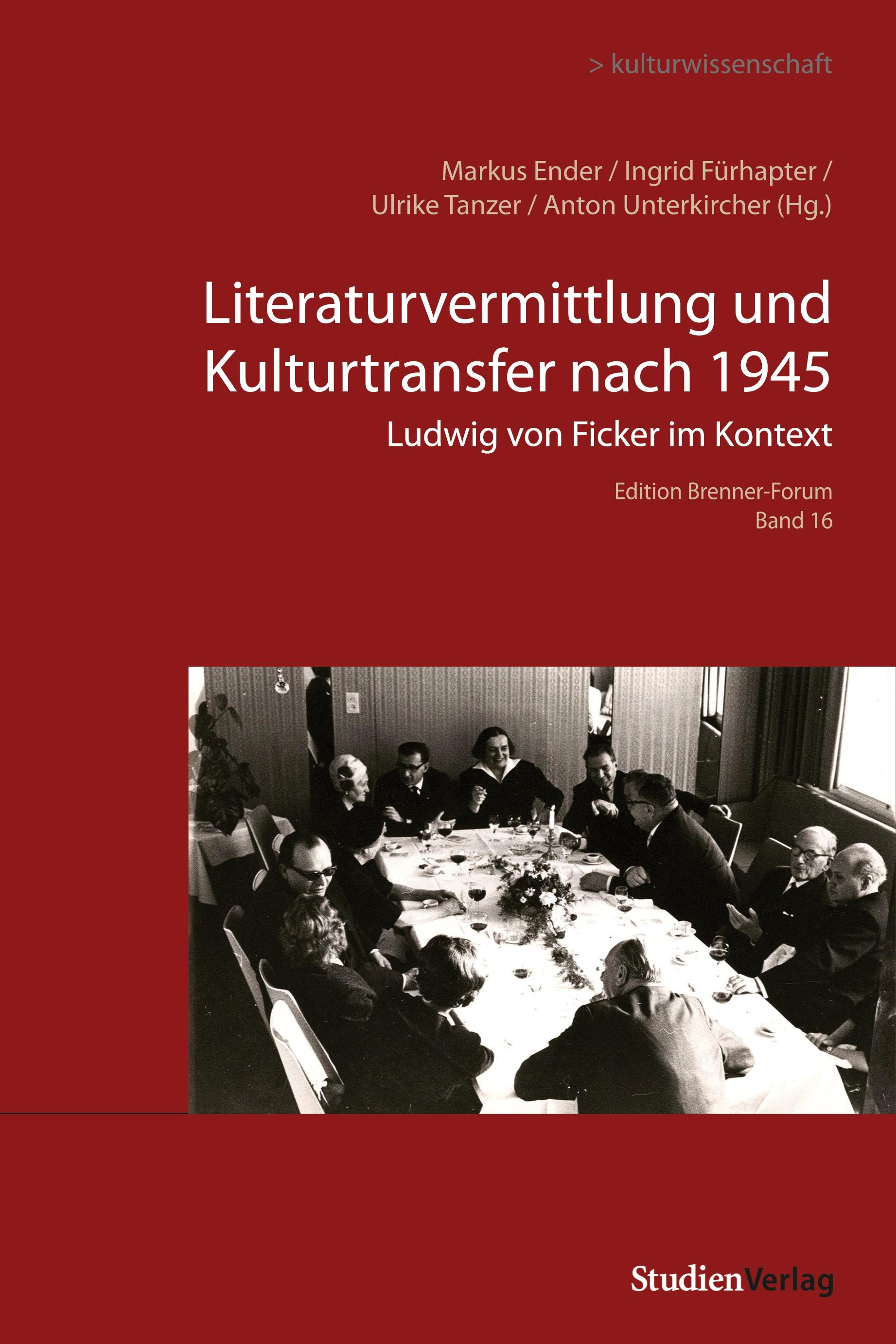 Vorderes Coverbild Literaturvermittlung und Kulturtransfer nach 1945