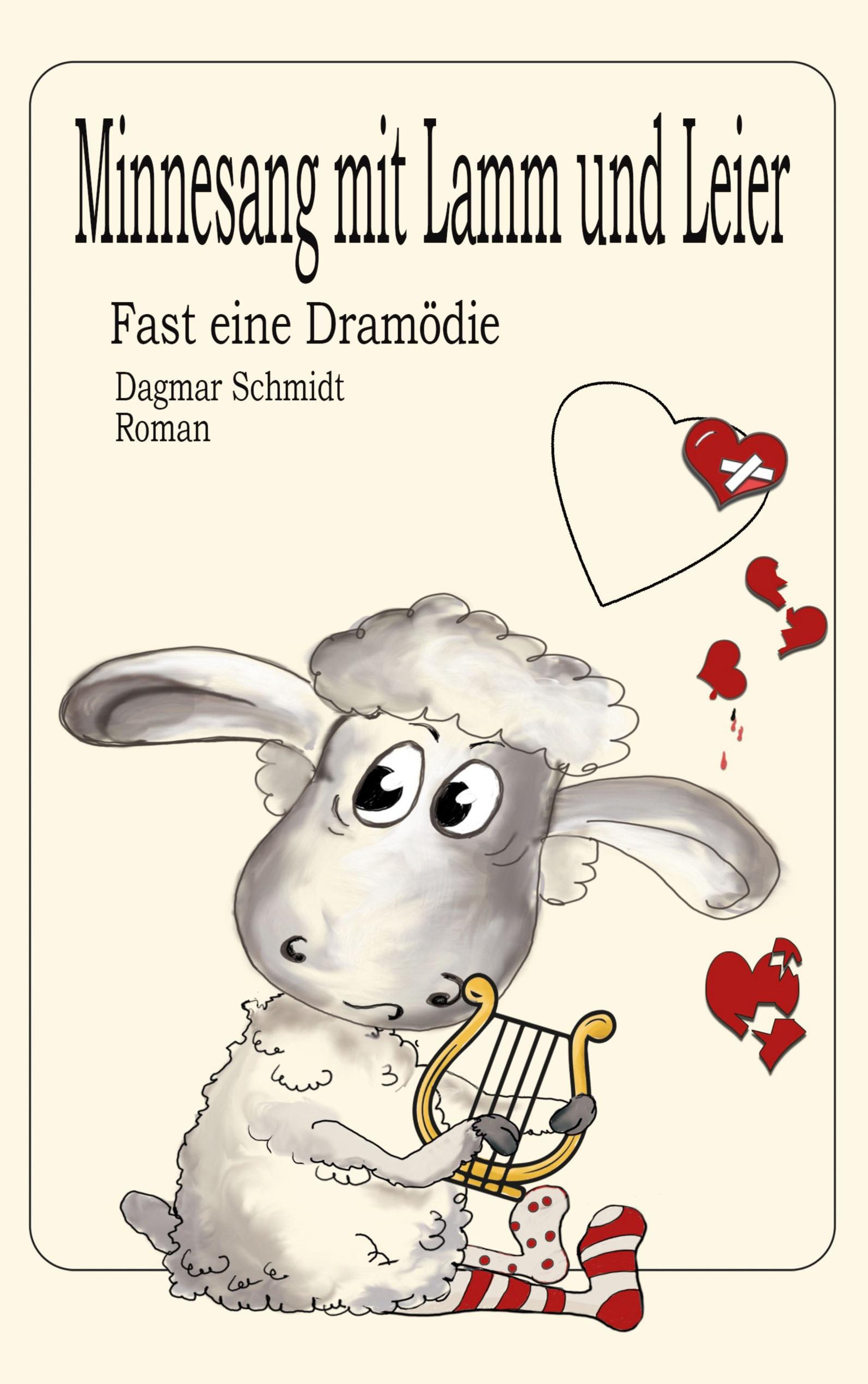 Vorderes Coverbild Minnesang mit Lamm und Leier