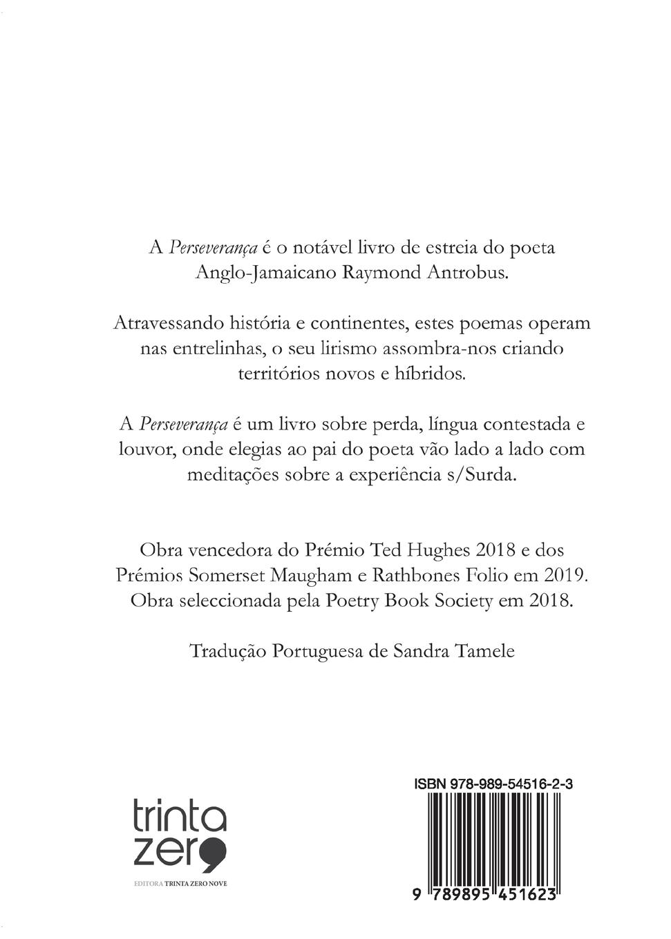 Rückseitencover A Perseverança