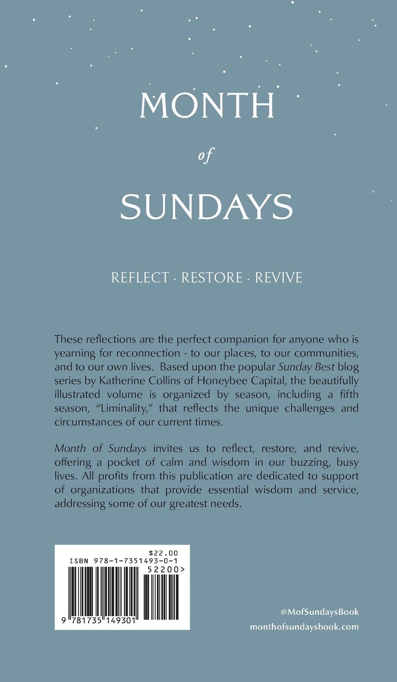 Rückseitencover Month of Sundays