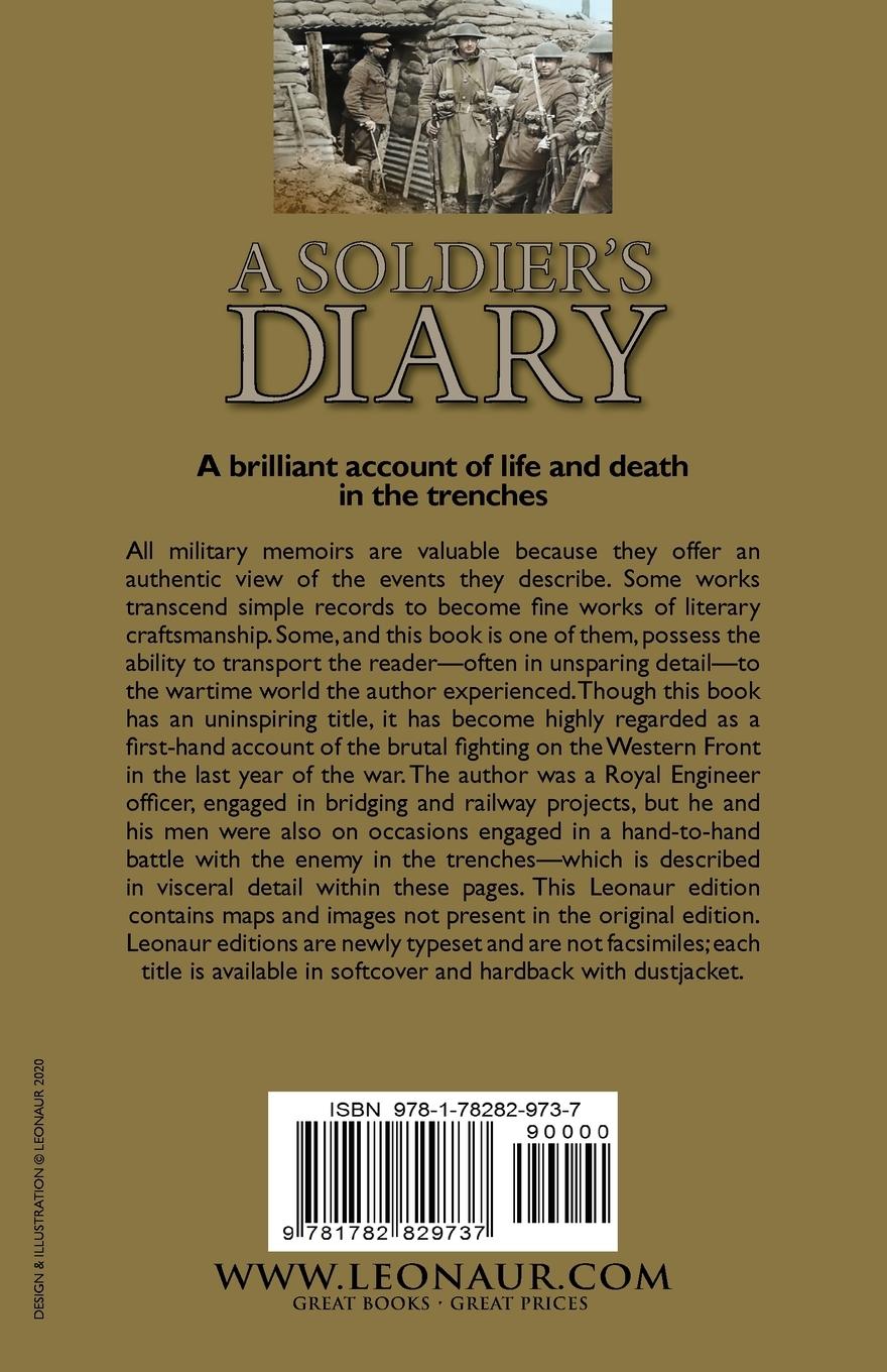 Rückseitencover A Soldier's Diary