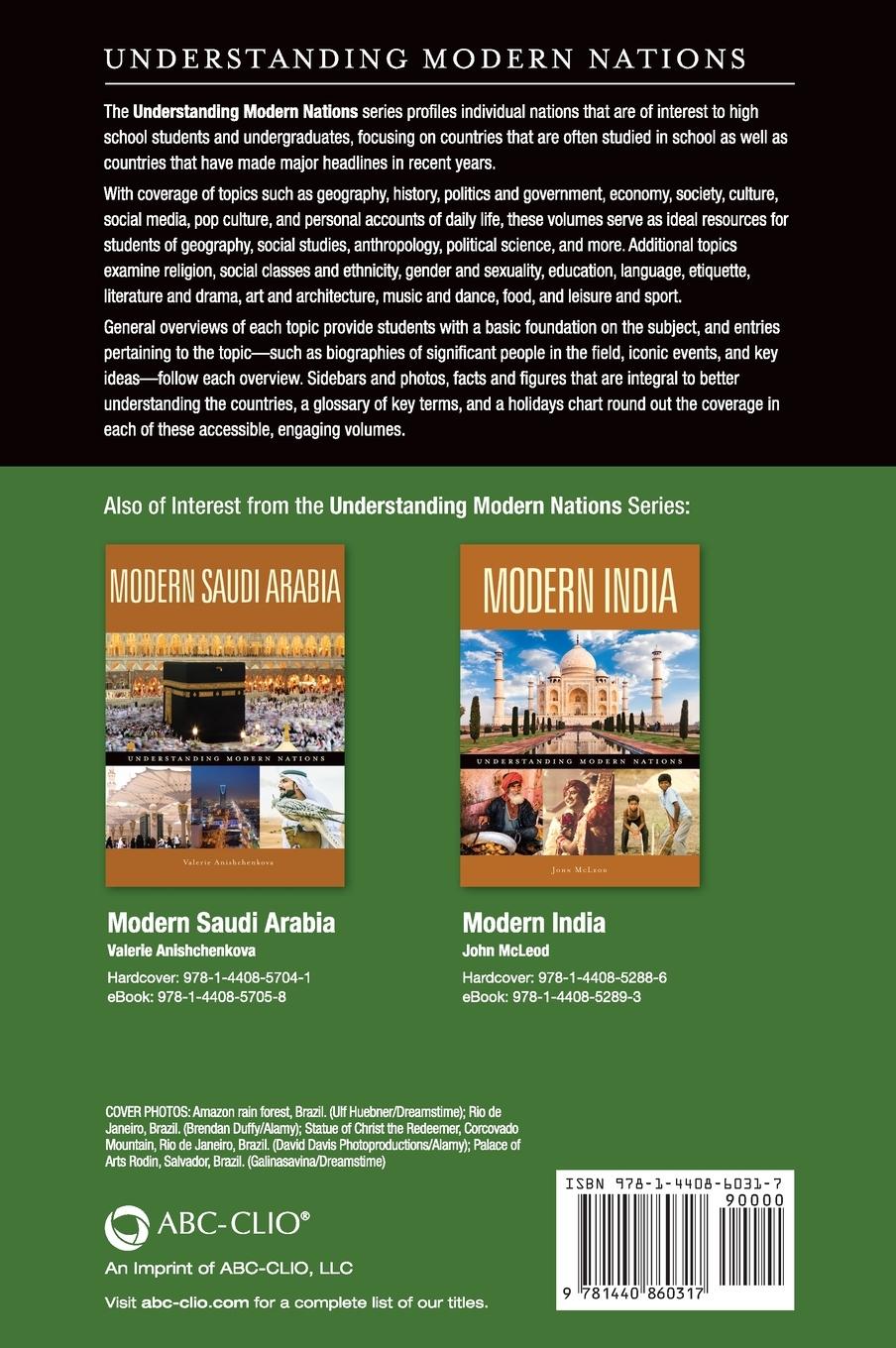 Rückseitencover Modern Brazil