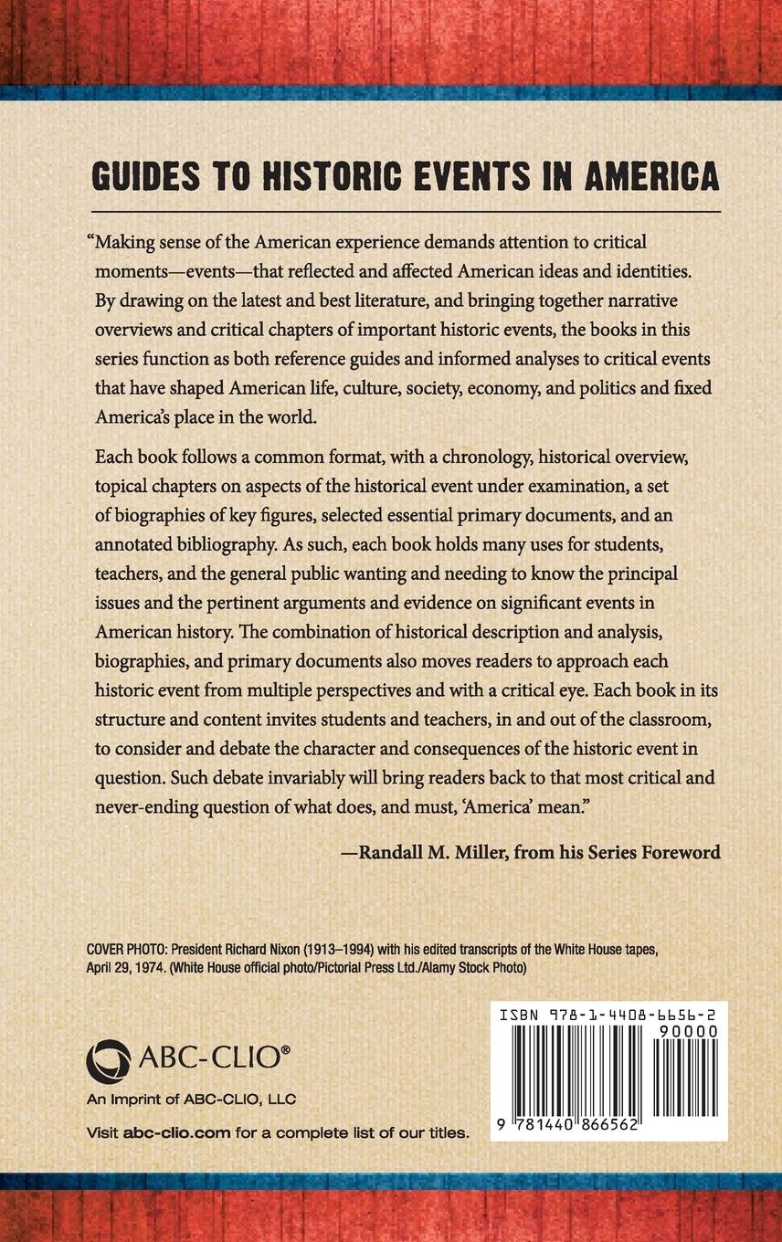 Rückseitencover The Watergate Crisis