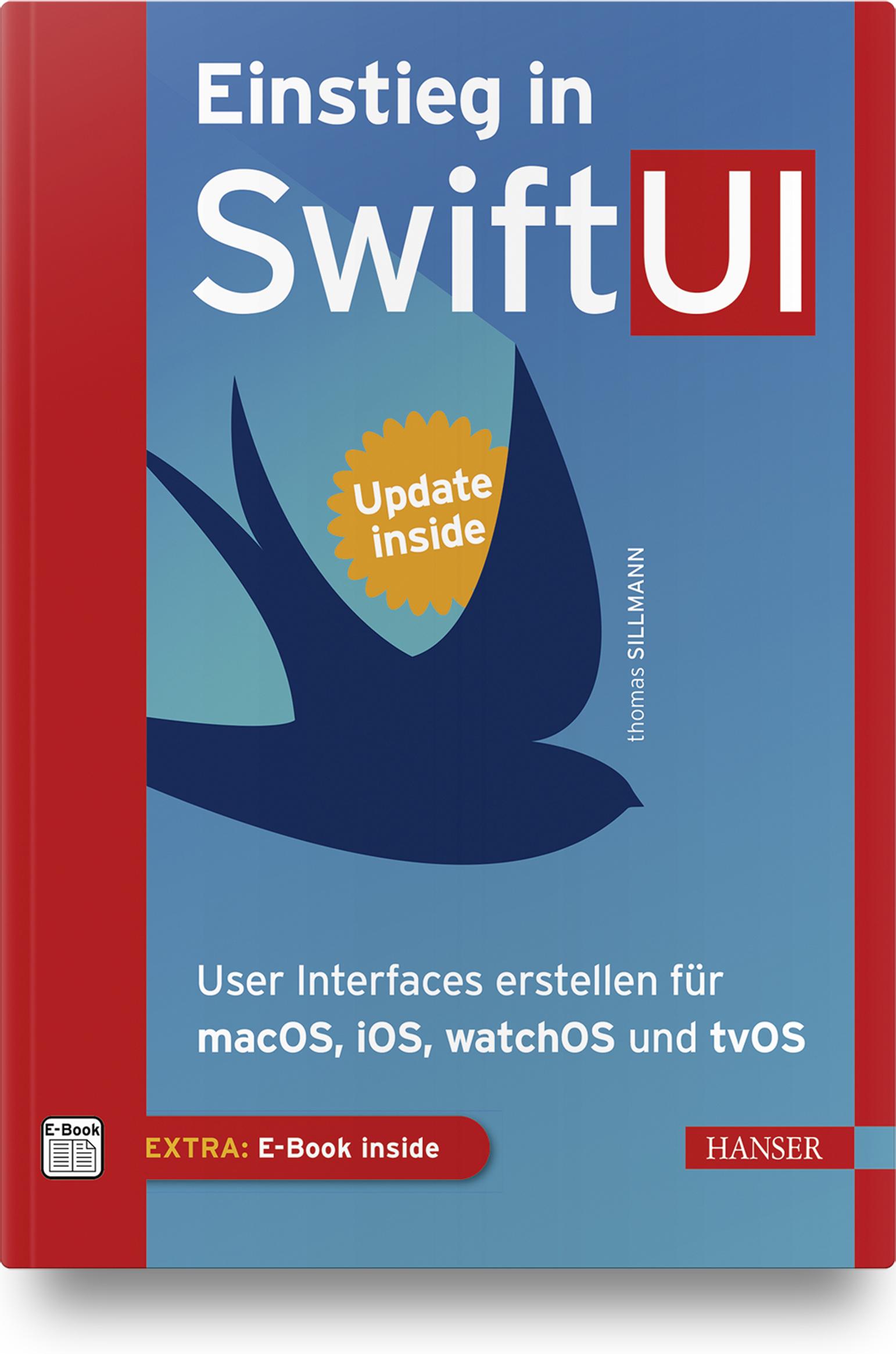 Vorderes Coverbild Einstieg in SwiftUI