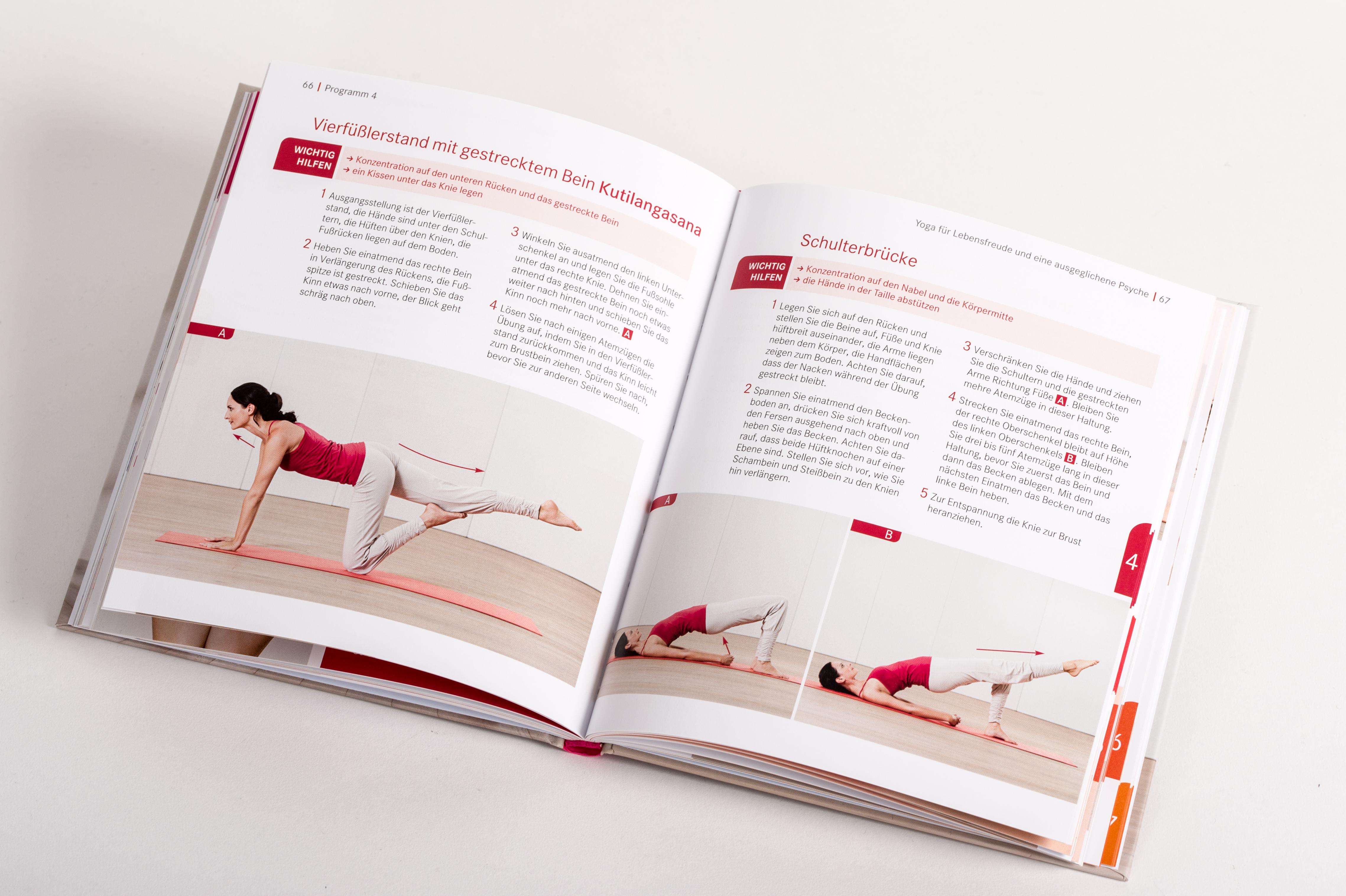 Beispielinhalt (Bild) Yoga. Sieben individuelle Programme zur ganzheitlichen Gesundheit