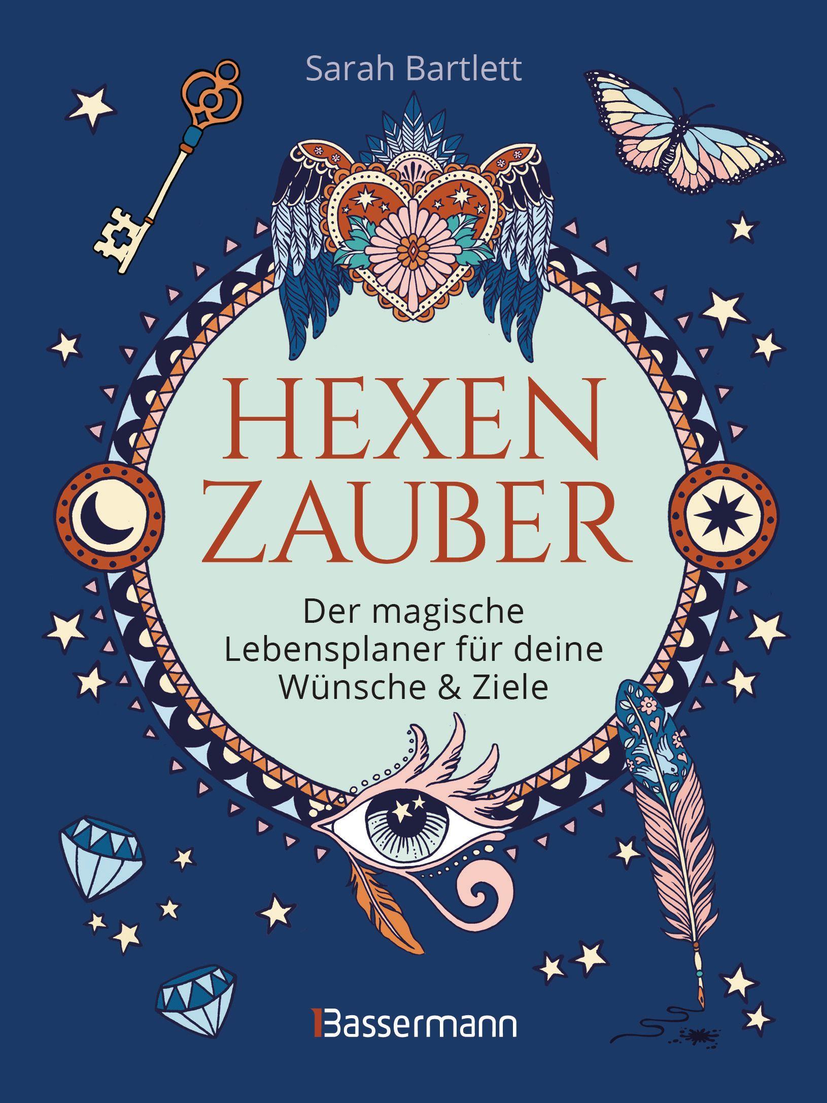 Vorderes Coverbild Hexenzauber - Der magische Lebensplaner für deine Wünsche und Ziele. Das Eintragbuch. Zauberrituale, Zaubersprüche und zahlreiche Affirmationen zur Selbstreflexion und Selbsterkenntnis