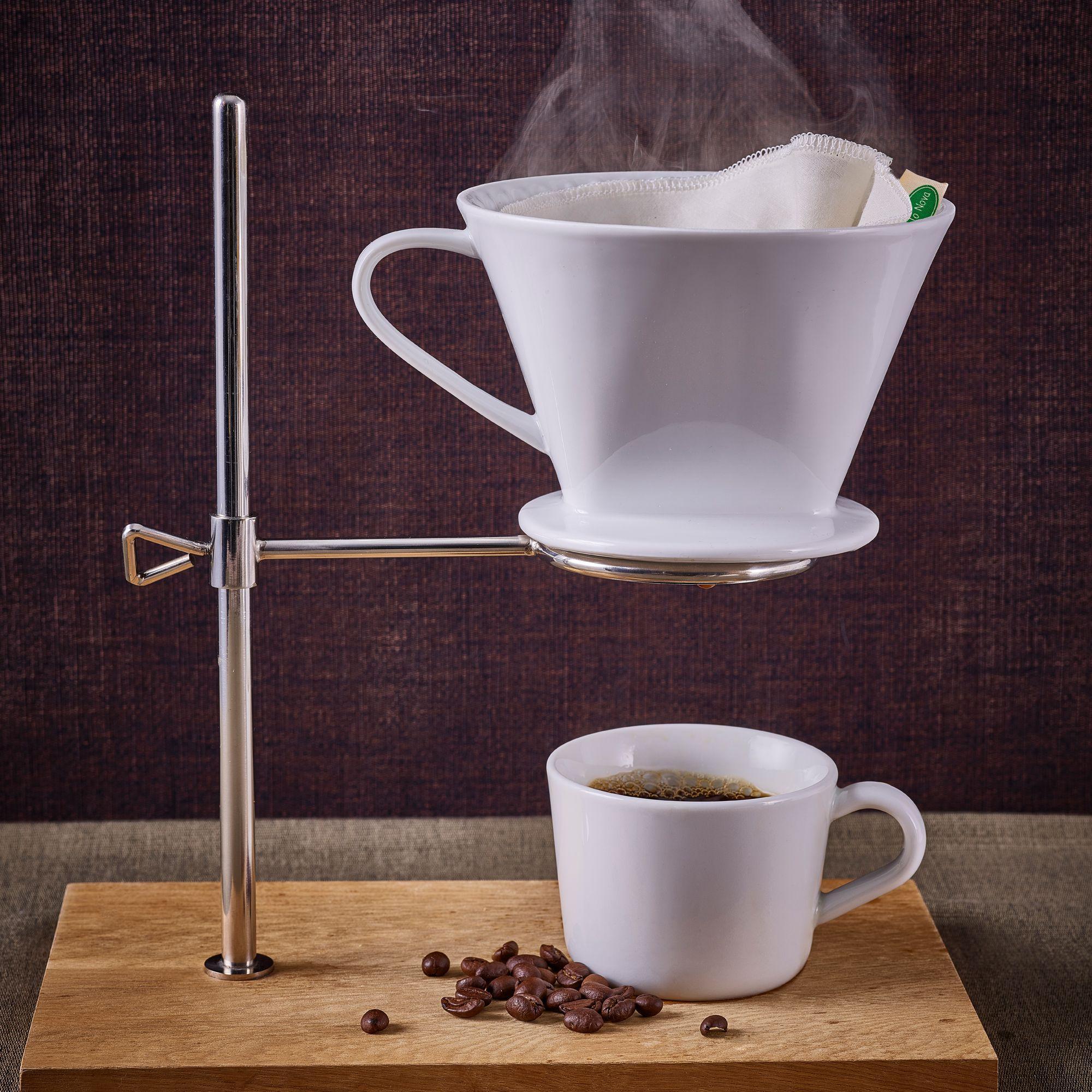 Beispielinhalt (Bild) Wiederverwendbare Kaffeefilter, 4er Set