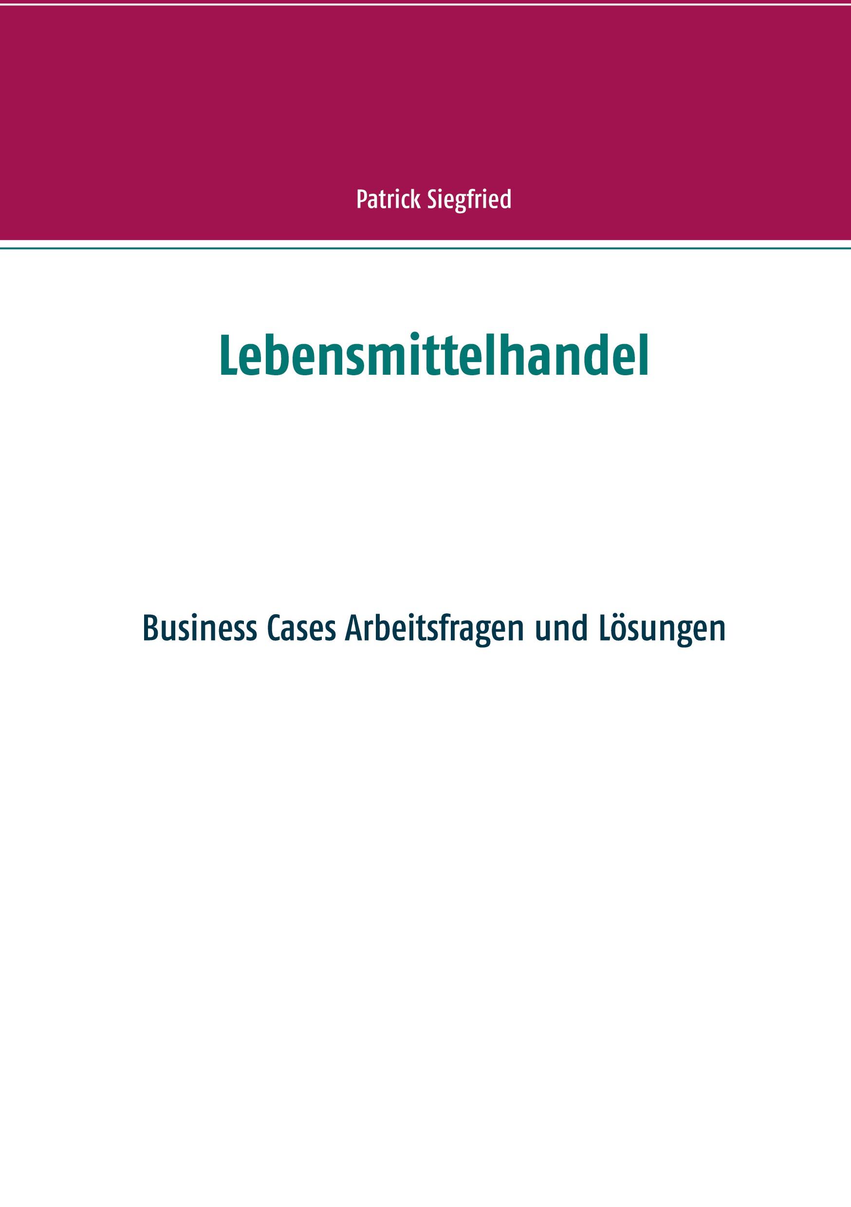 Vorderes Coverbild Lebensmittelhandel