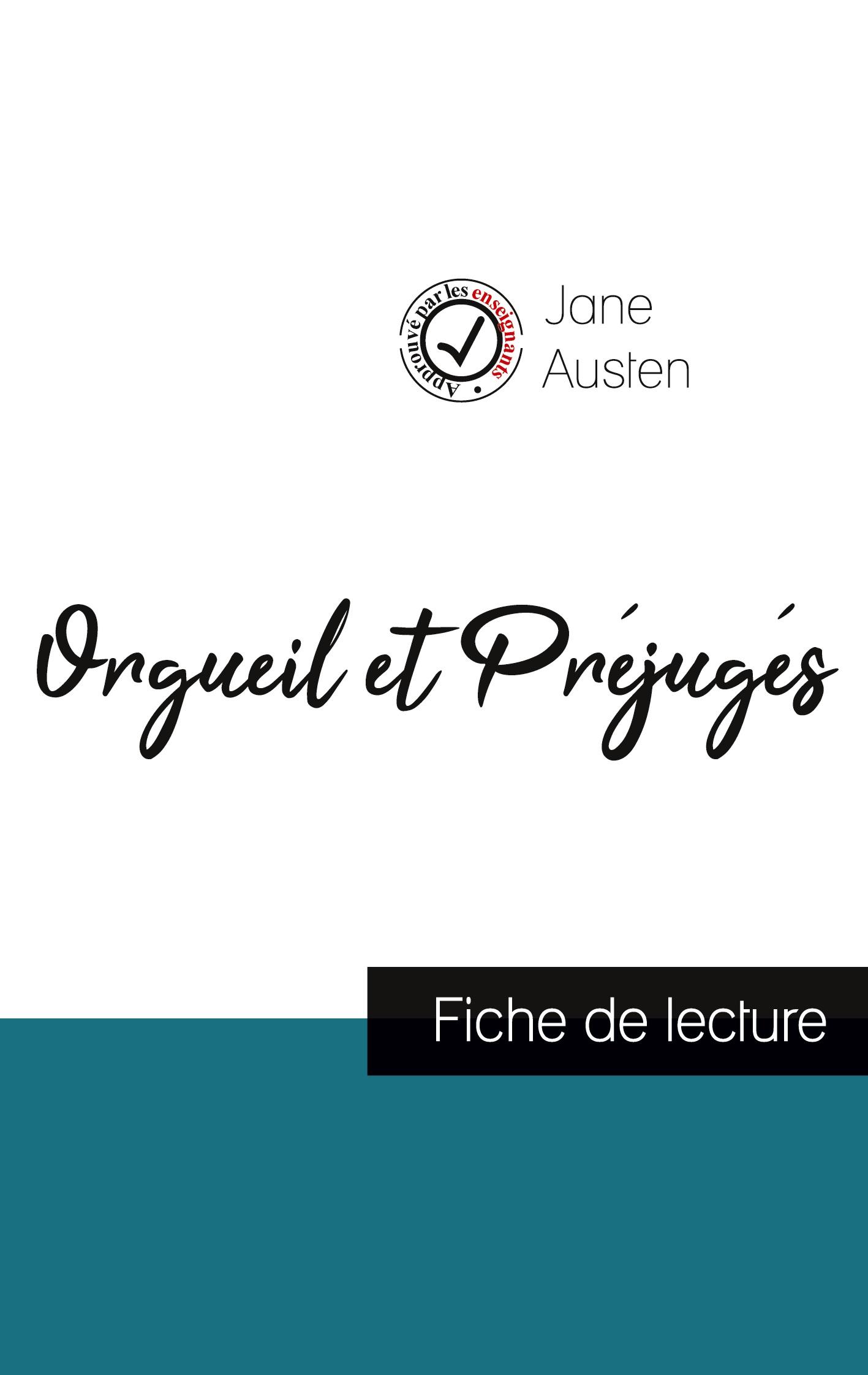 Vorderes Coverbild Orgueil et Préjugés de Jane Austen (fiche de lecture et analyse complète de l'oeuvre)