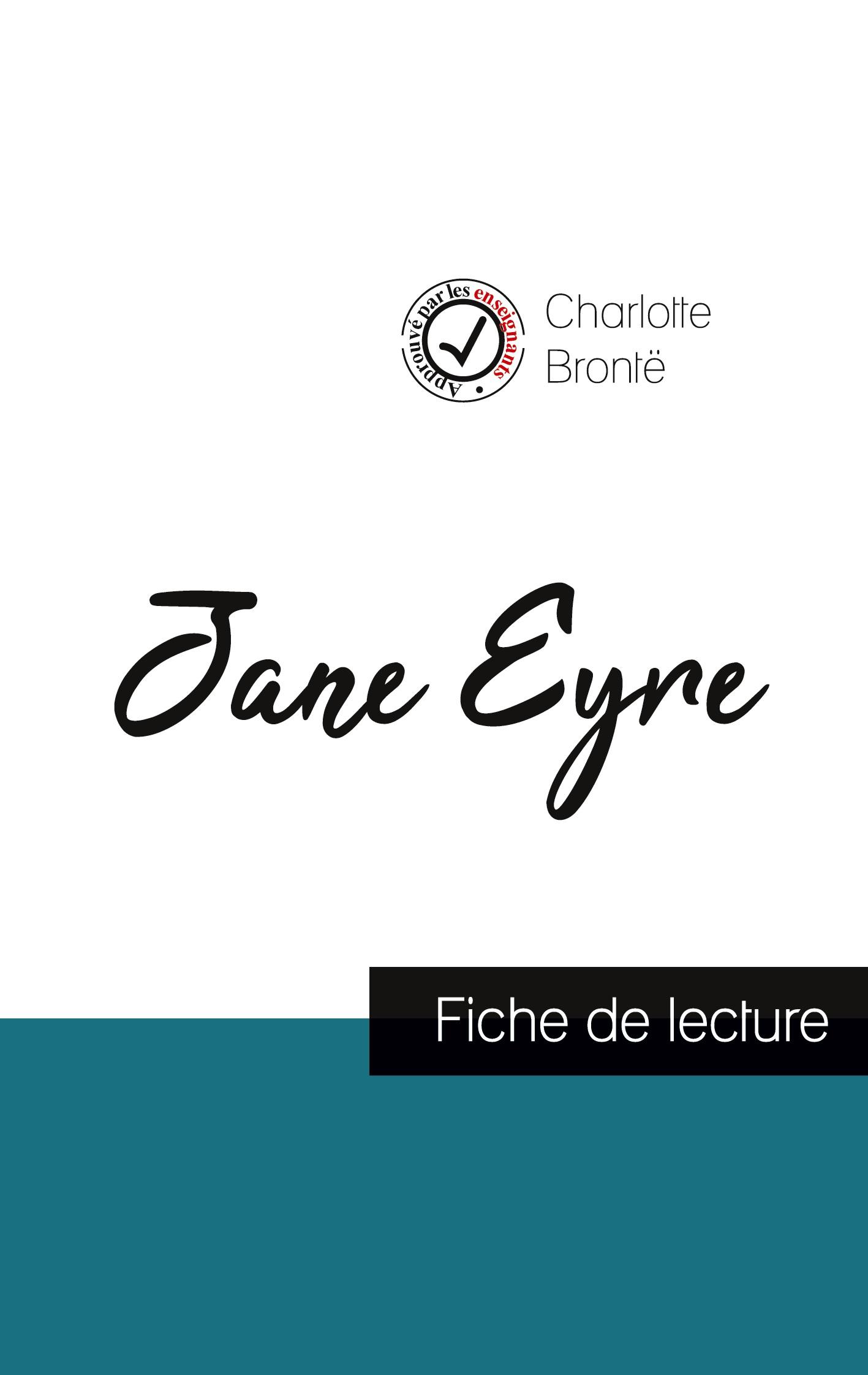 Vorderes Coverbild Jane Eyre de Charlotte Brontë (fiche de lecture et analyse complète de l'oeuvre)