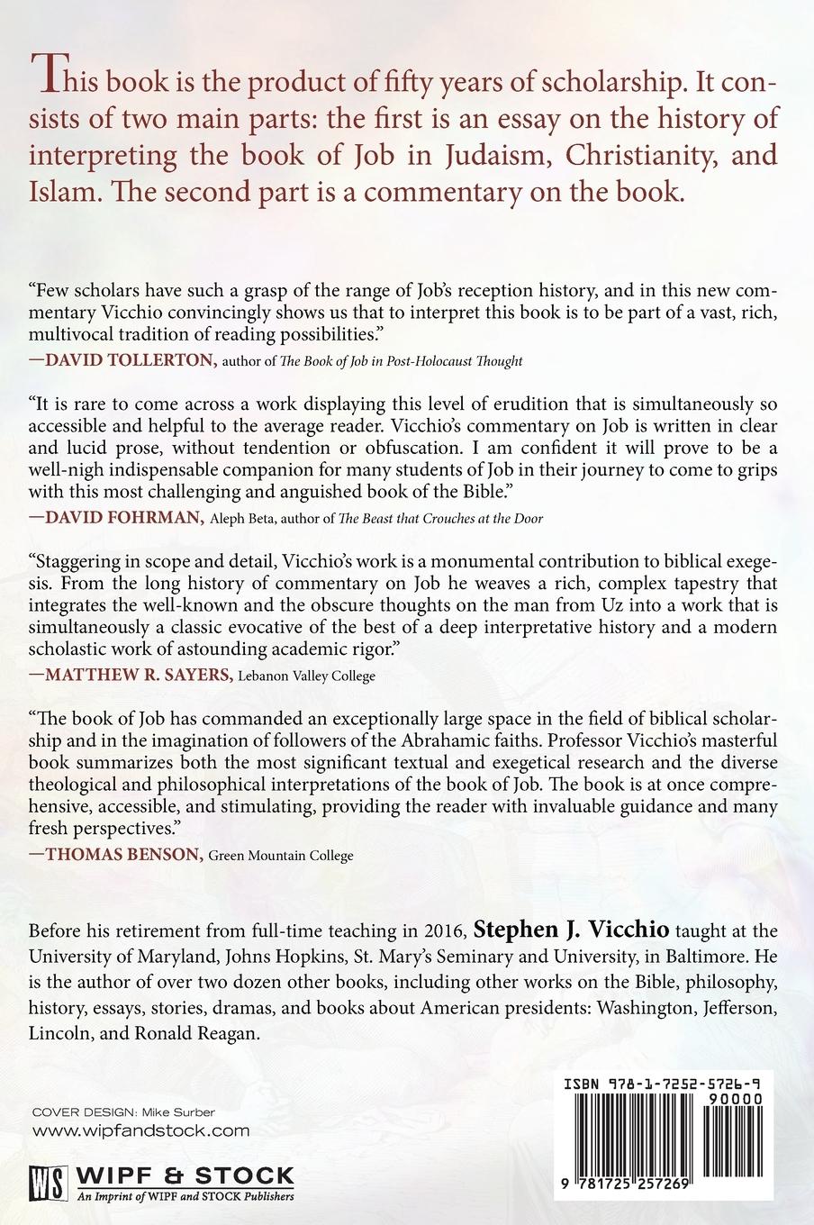 Rückseitencover The Book of Job