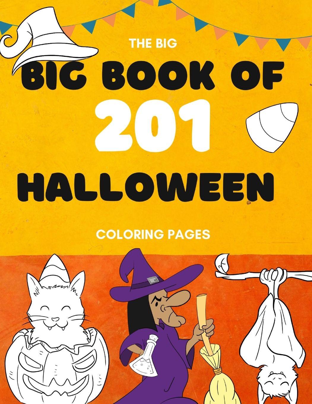 Vorderes Coverbild The Big Book of 201 Coloring Book Pages